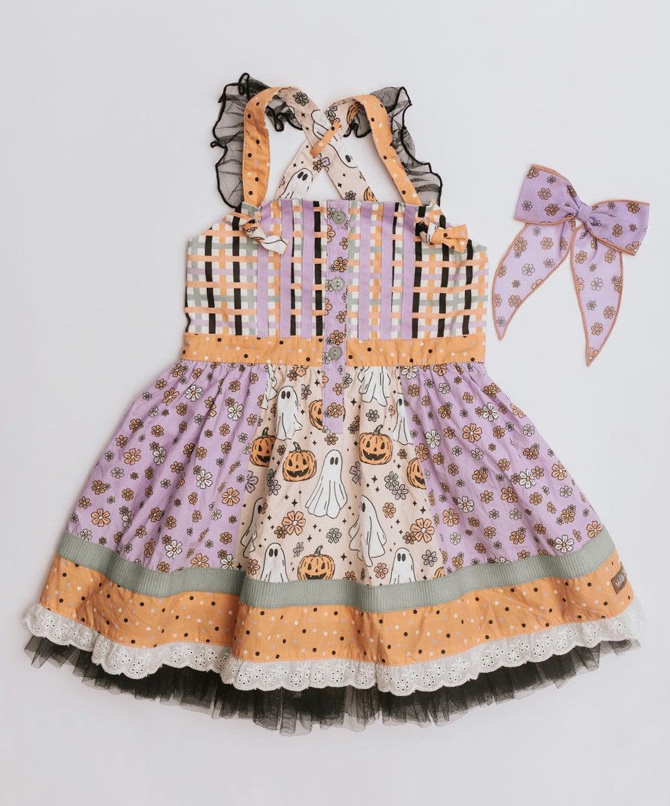 Ghouls & Giggles Knot Dress (PRE-ORDER)