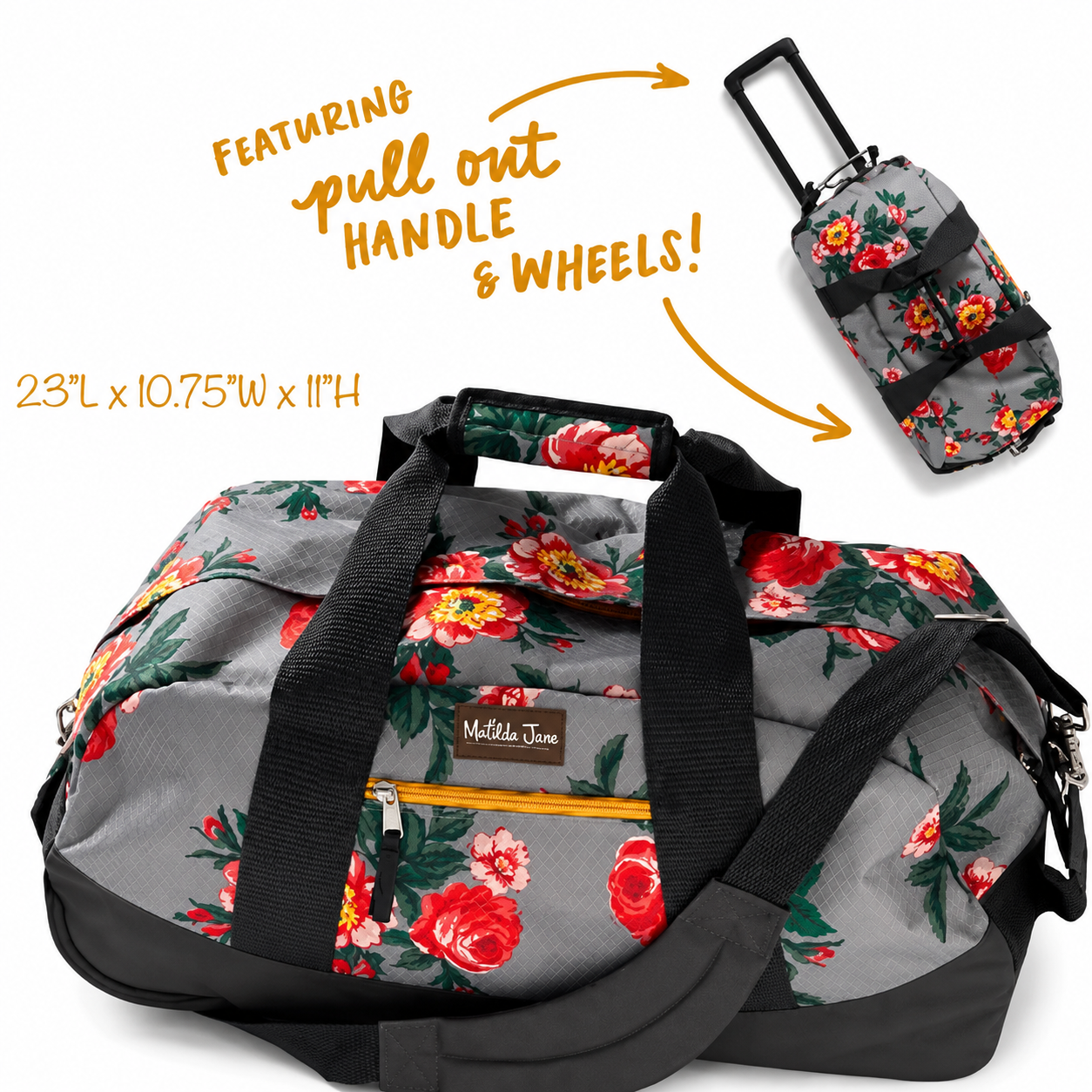 Keep on Rolling Duffel Bag