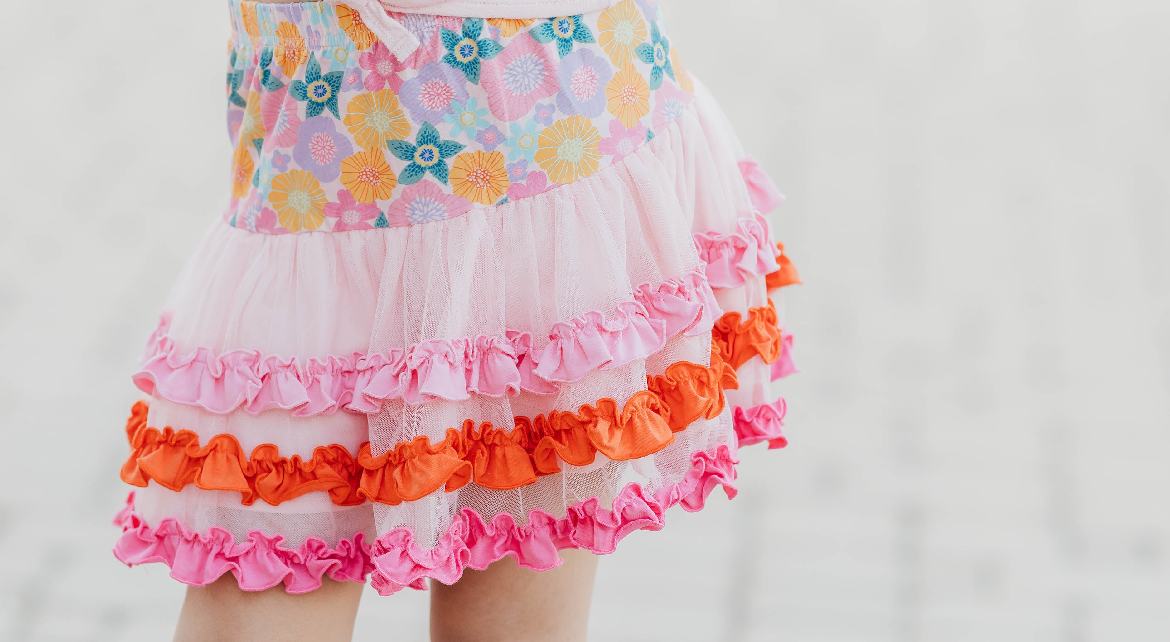 Main Squeeze Tulle Ruffle Skirt