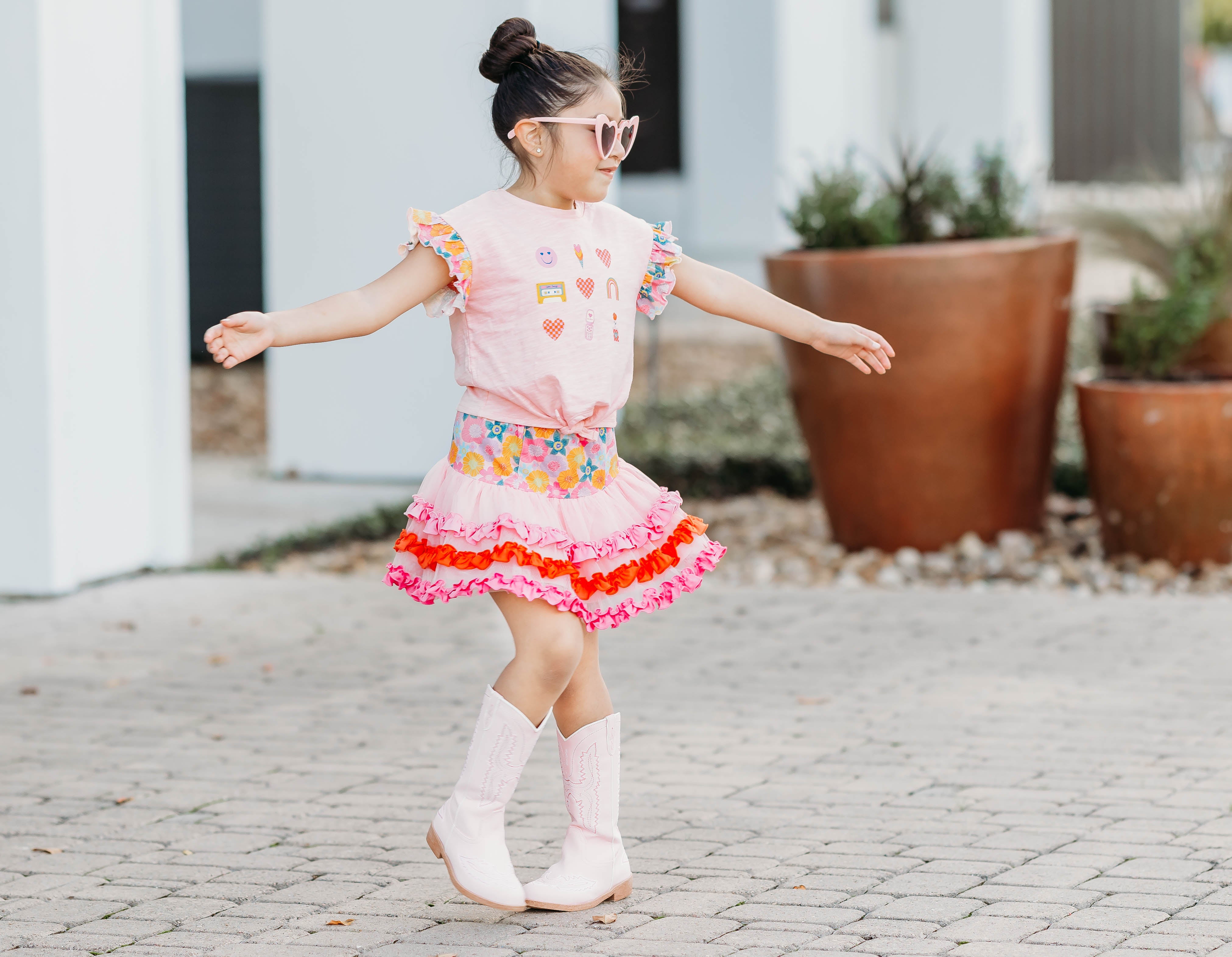 Love Song Ruffle Tee