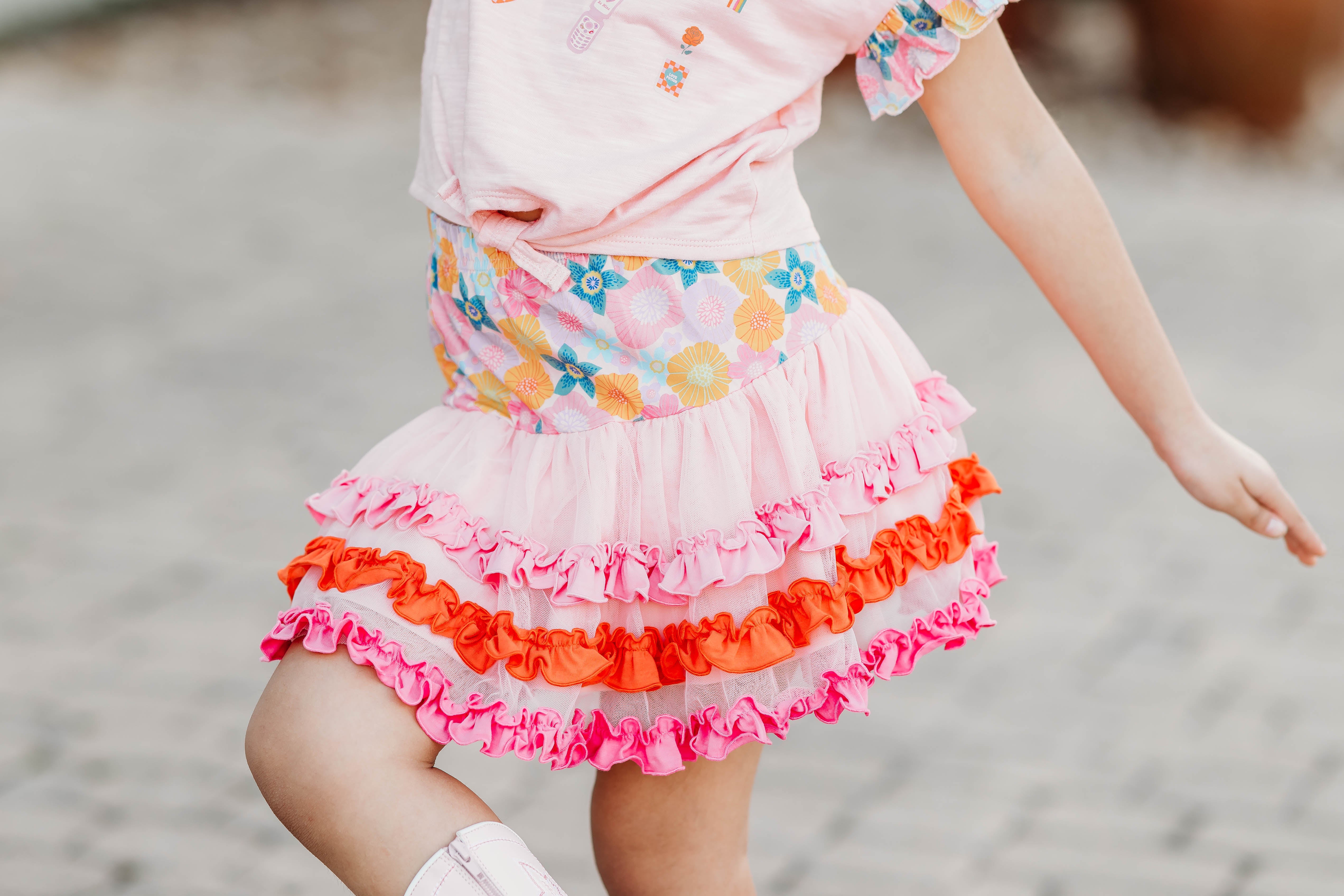 Main Squeeze Tulle Ruffle Skirt