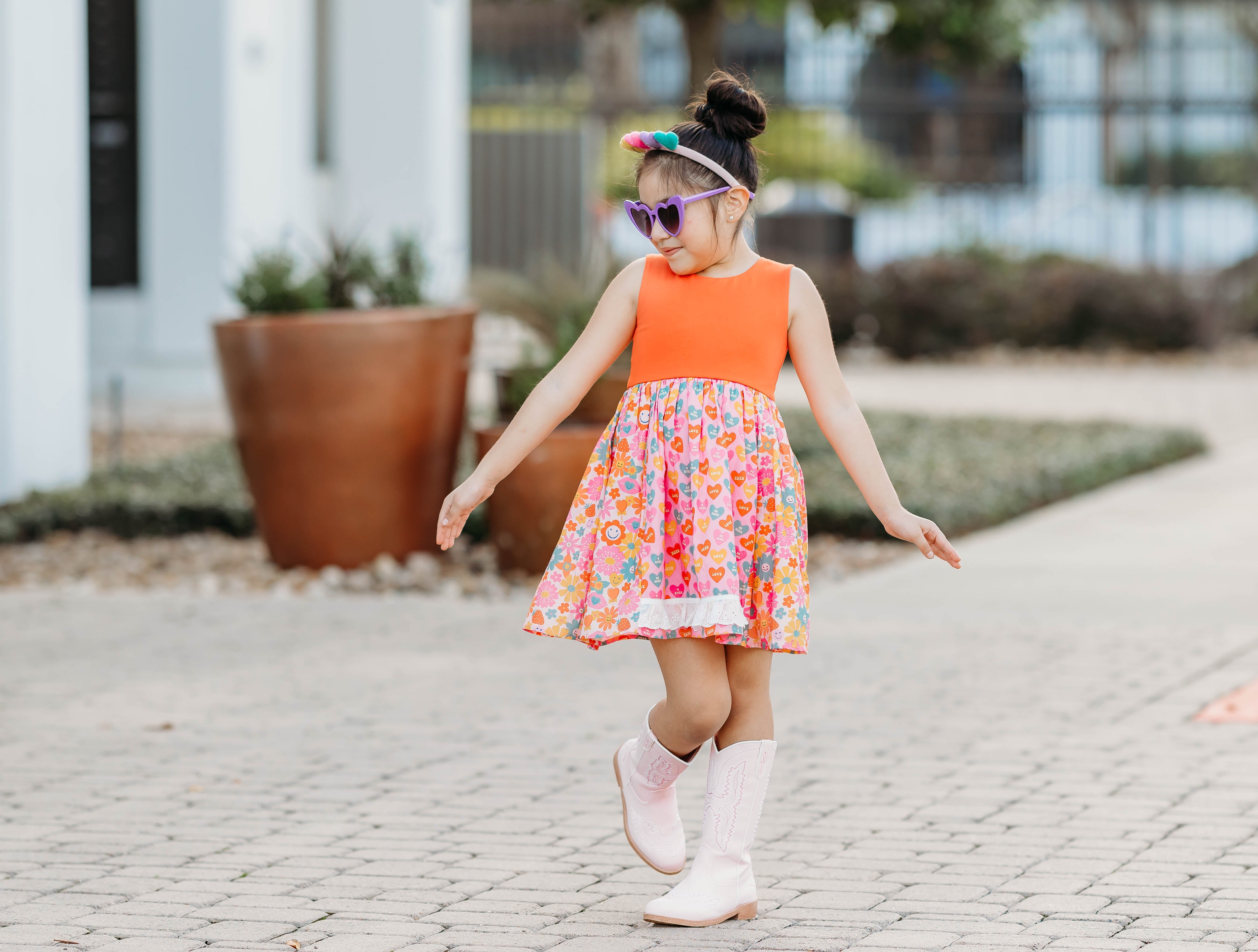 Heart On My Sleeve Eyelet Dress