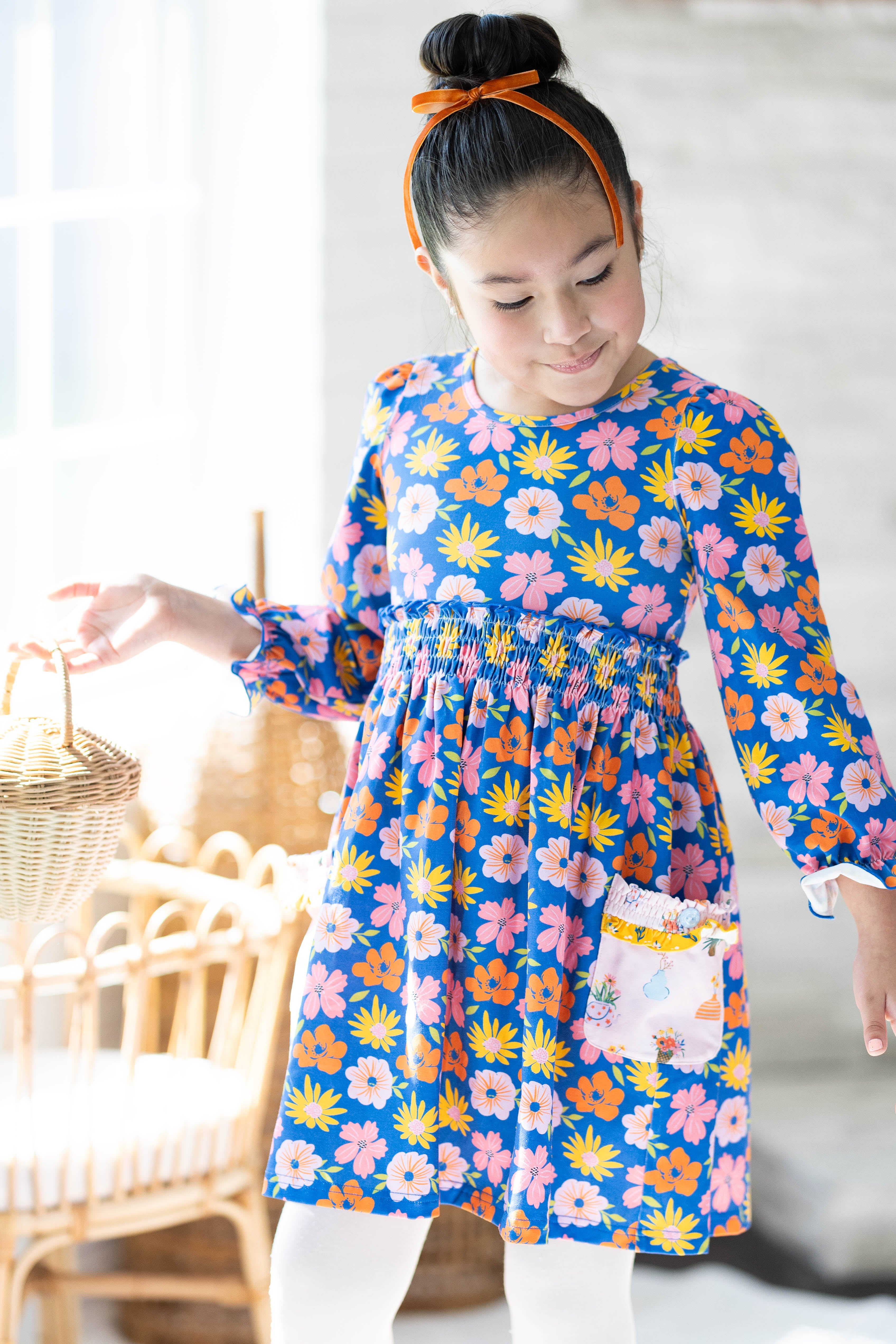 Little Miss Bluebell Lap Dress (Pre-Order)