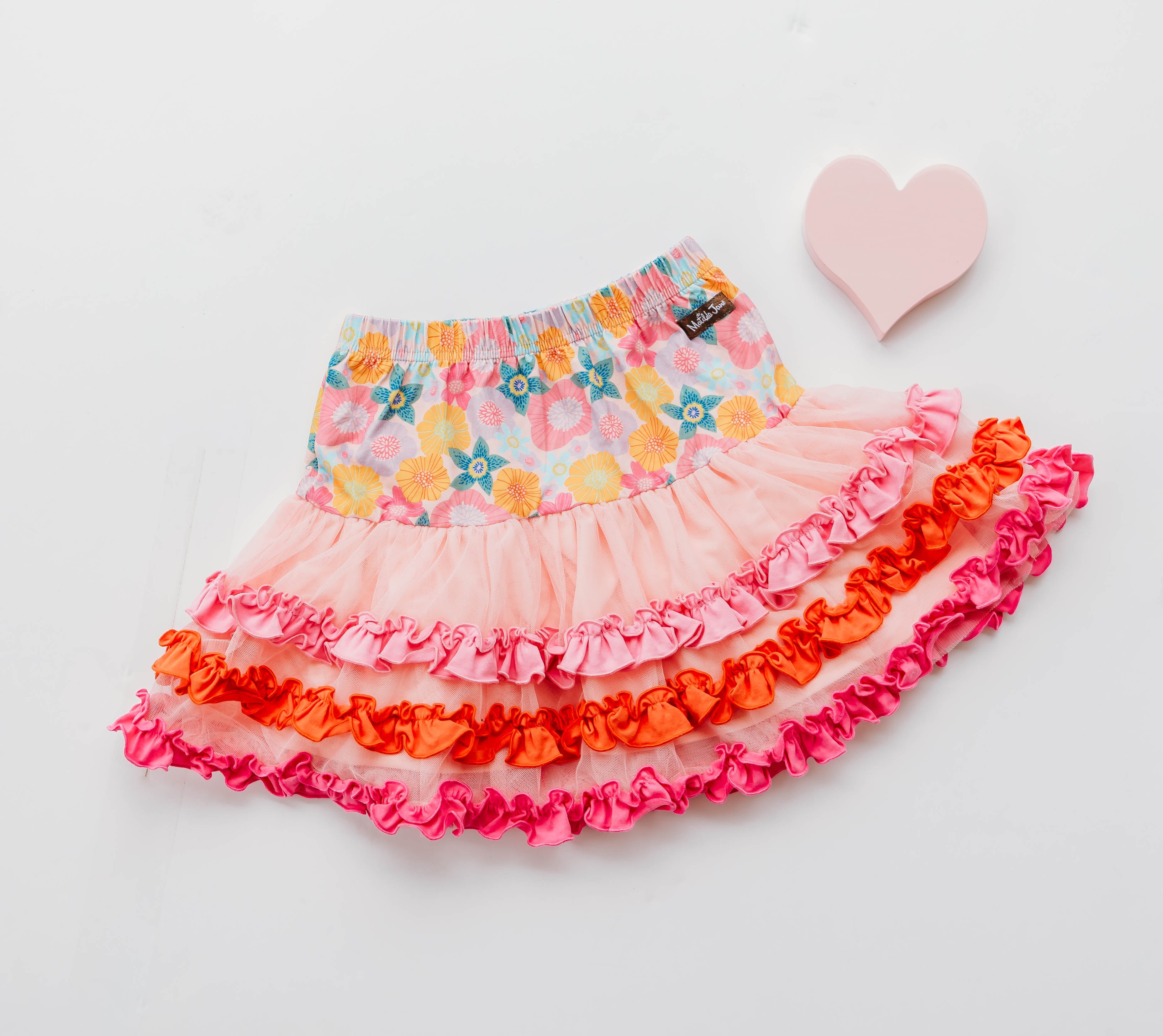 Main Squeeze Tulle Ruffle Skirt