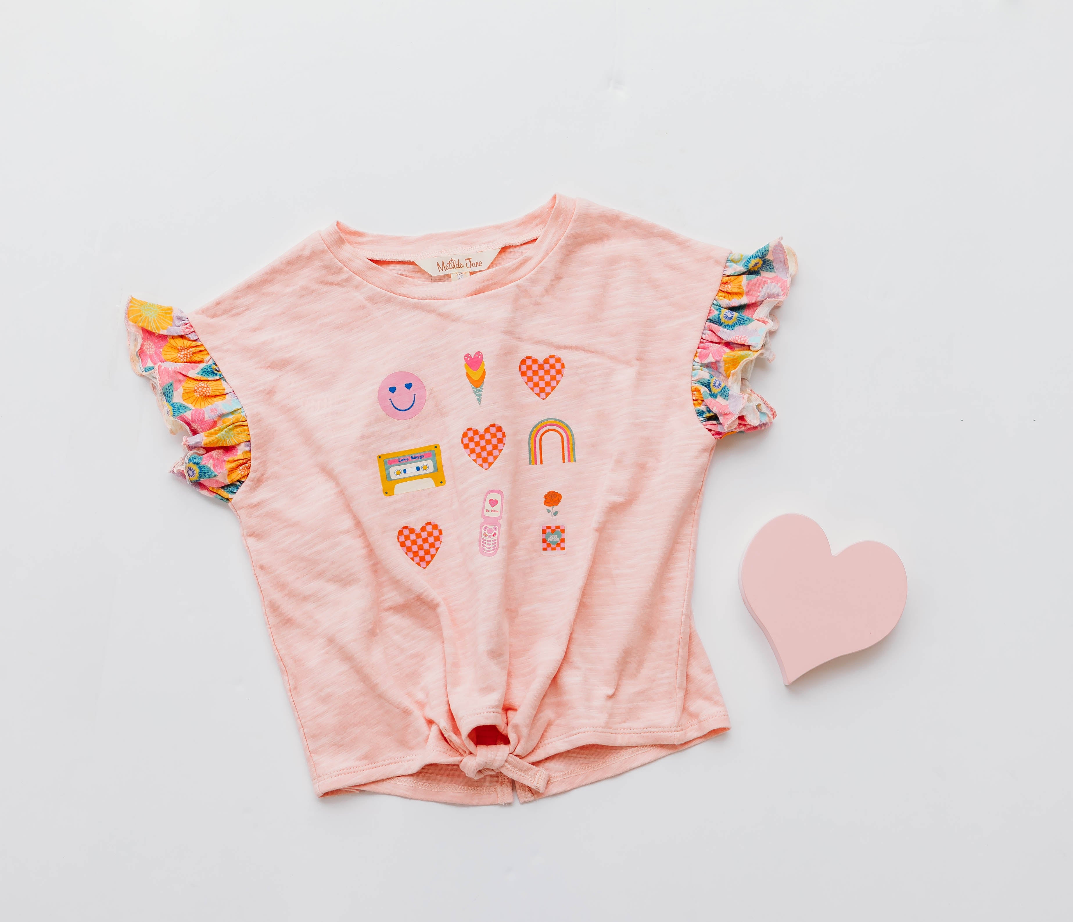 Love Song Ruffle Tee