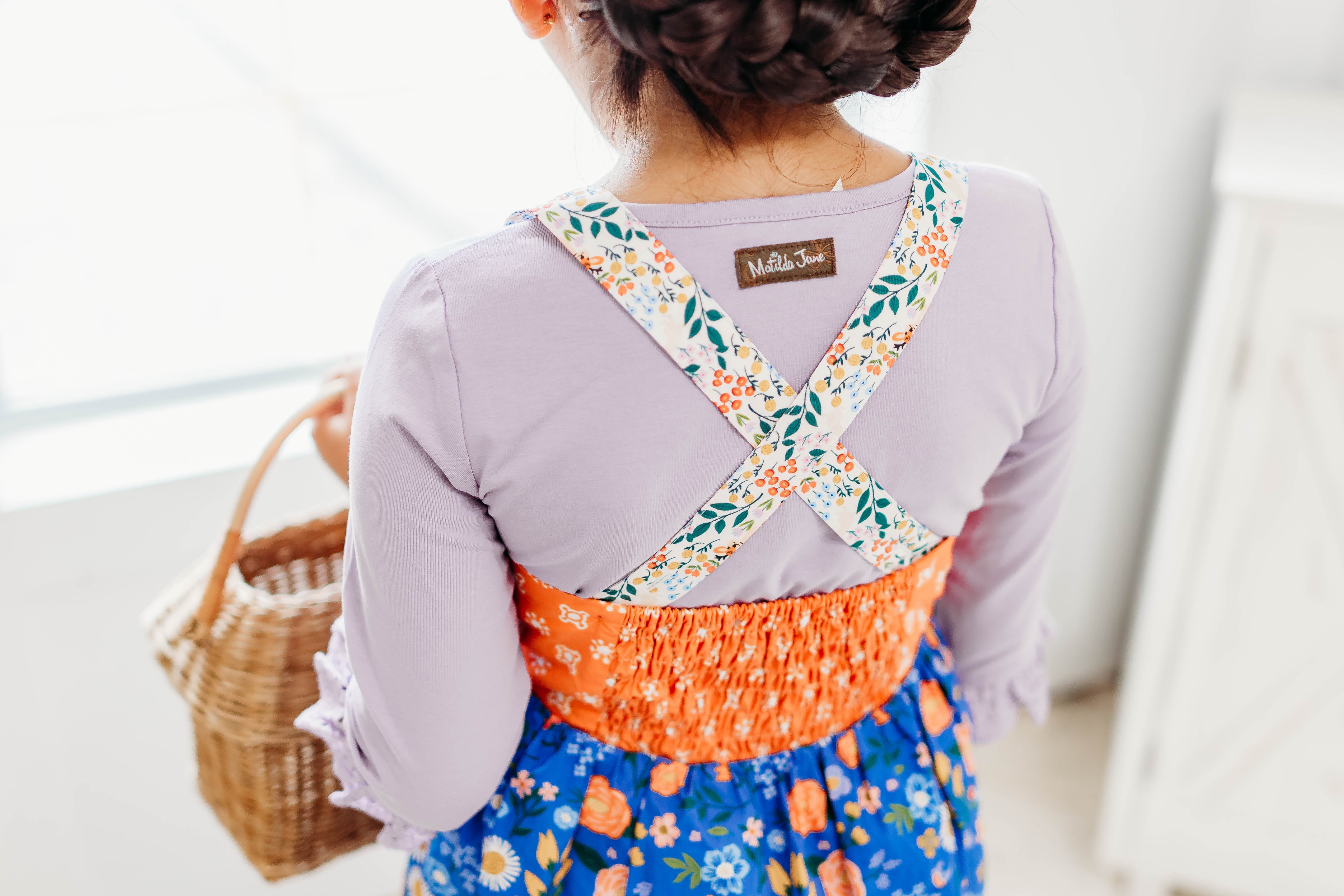 Lavender Fields Ruffle Eyelet Tee