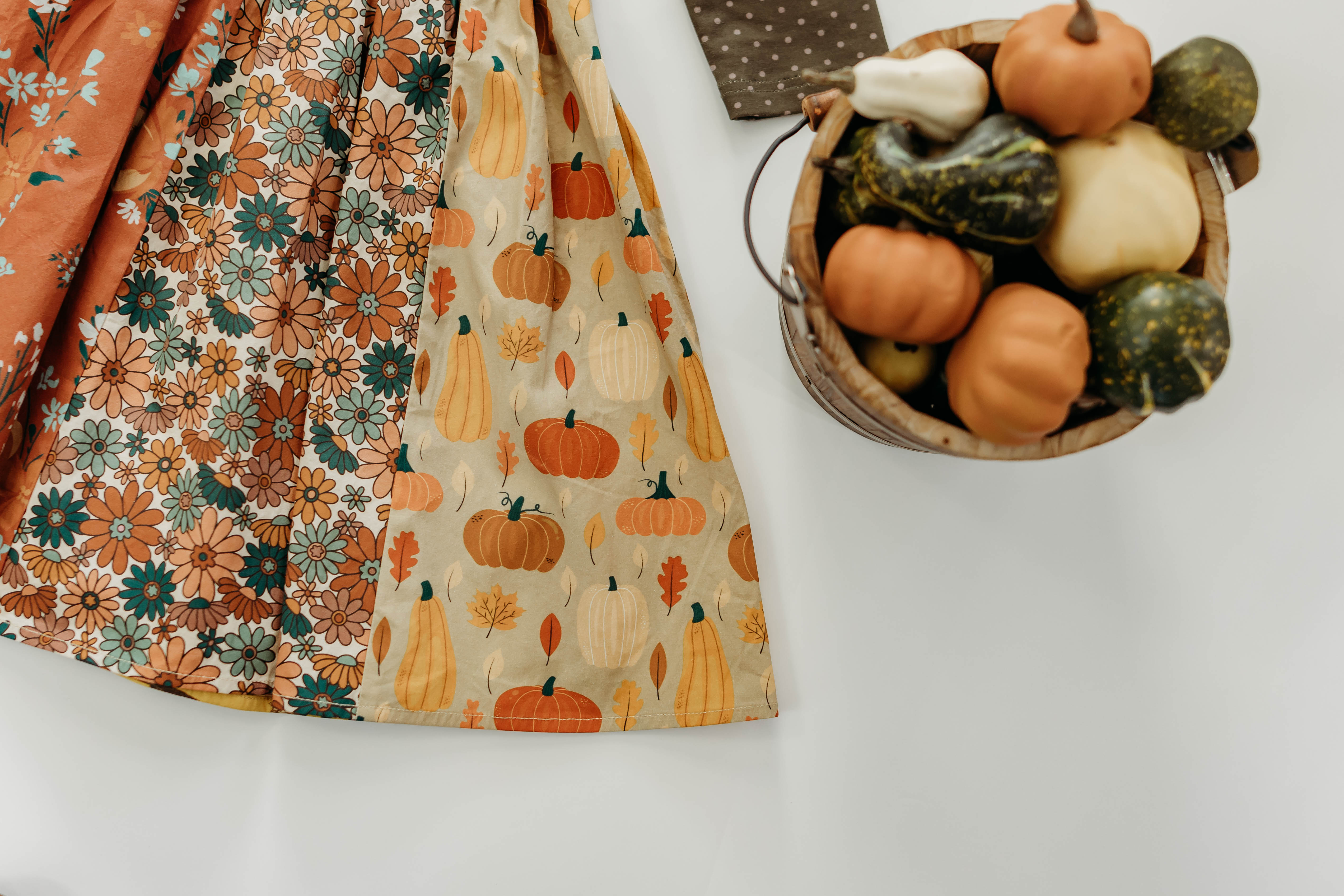 Pumpkin Pals Panel Dress