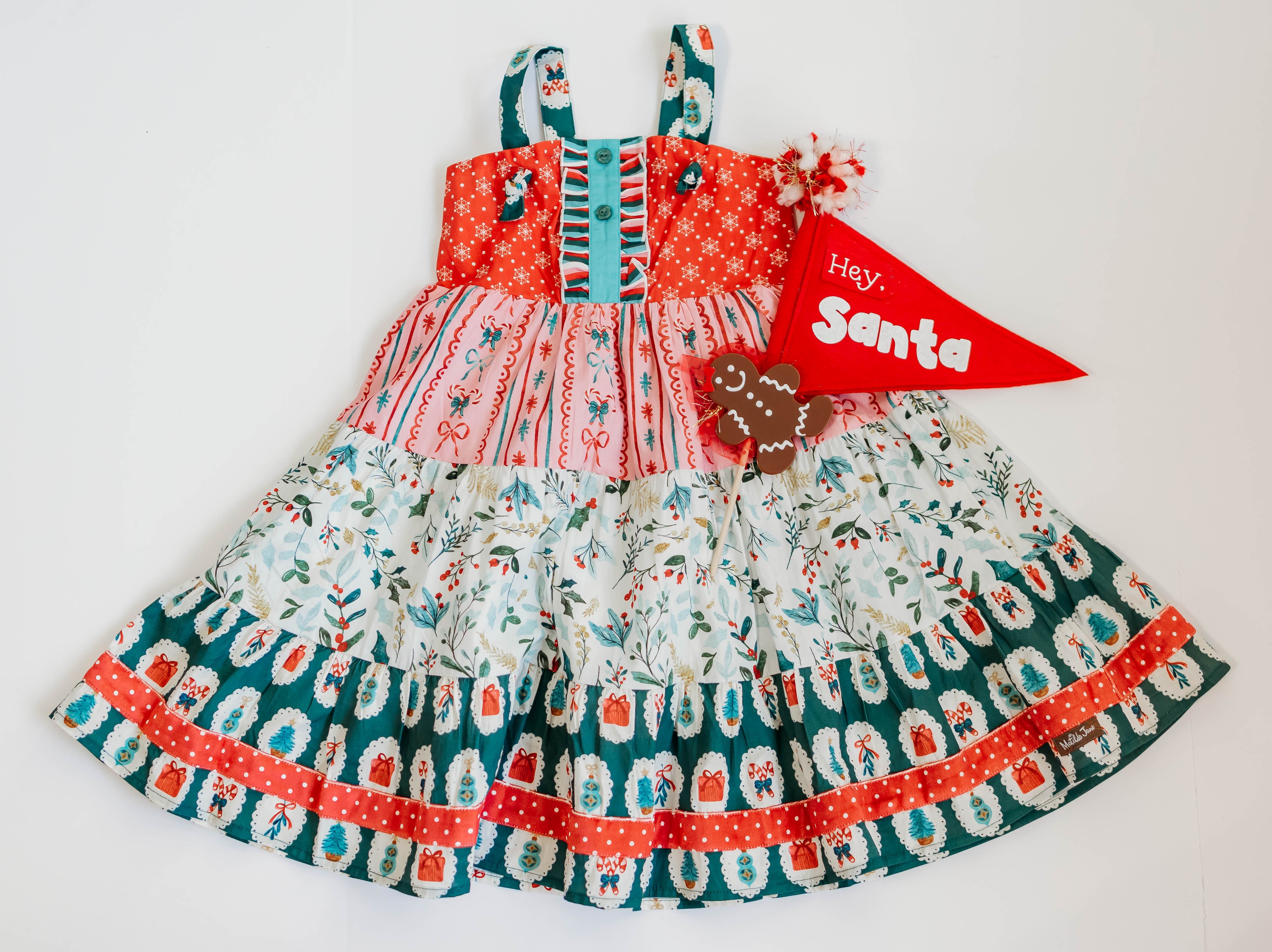 Mistletoe Magic Knot Dress (Pre-Order)