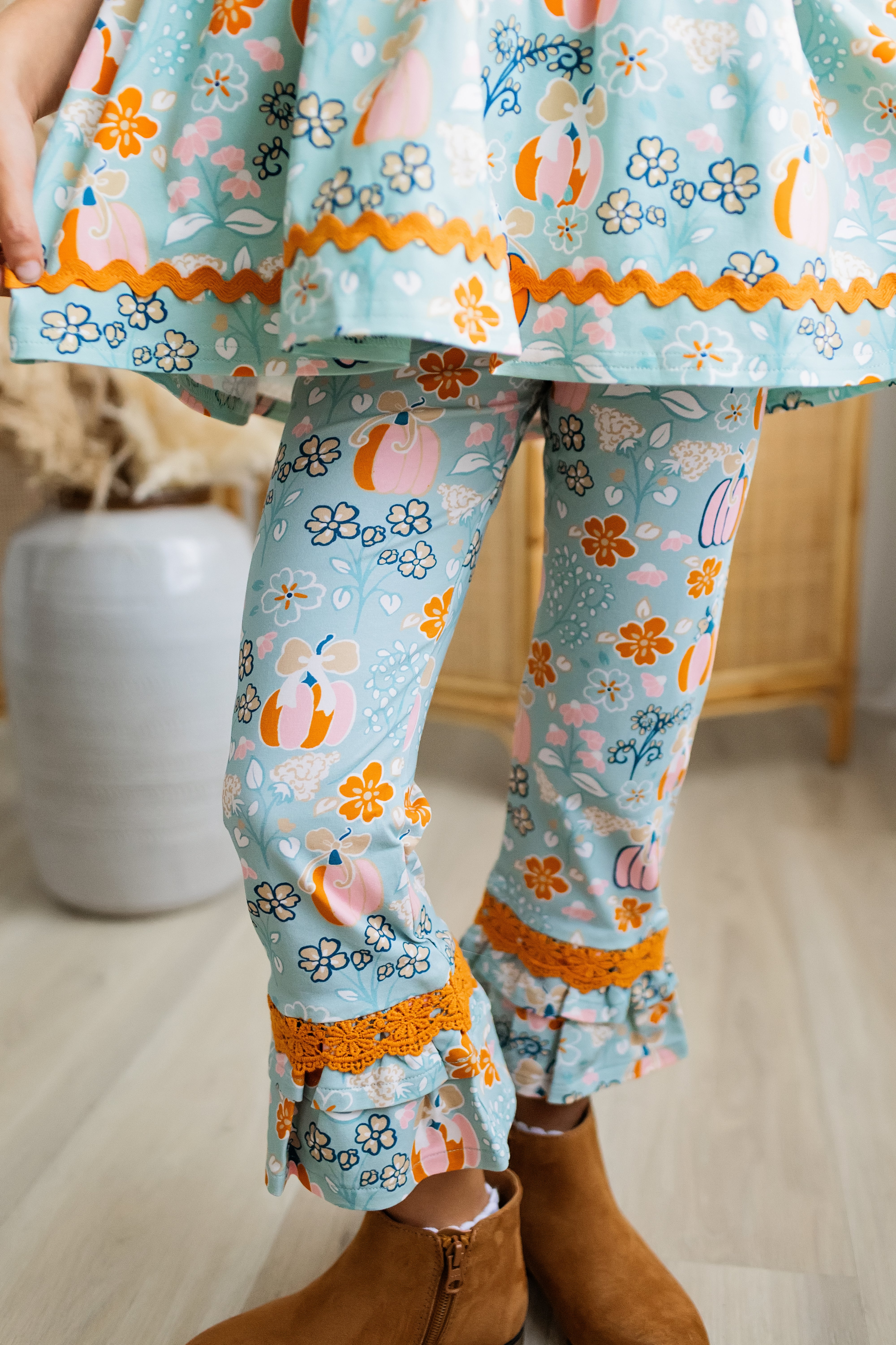 Pumpkin Pie Darling Big Ruffles