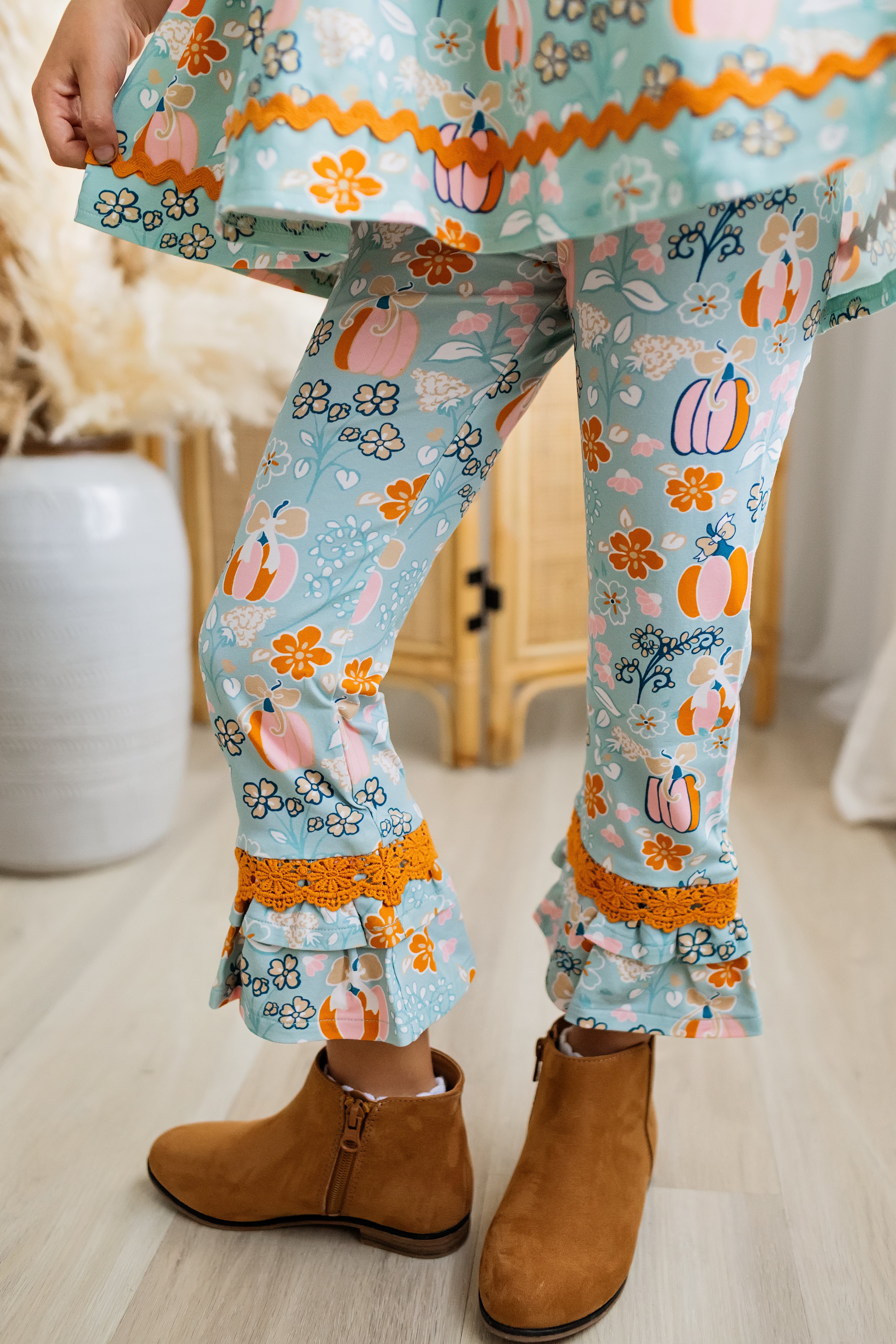Pumpkin Pie Darling Big Ruffles