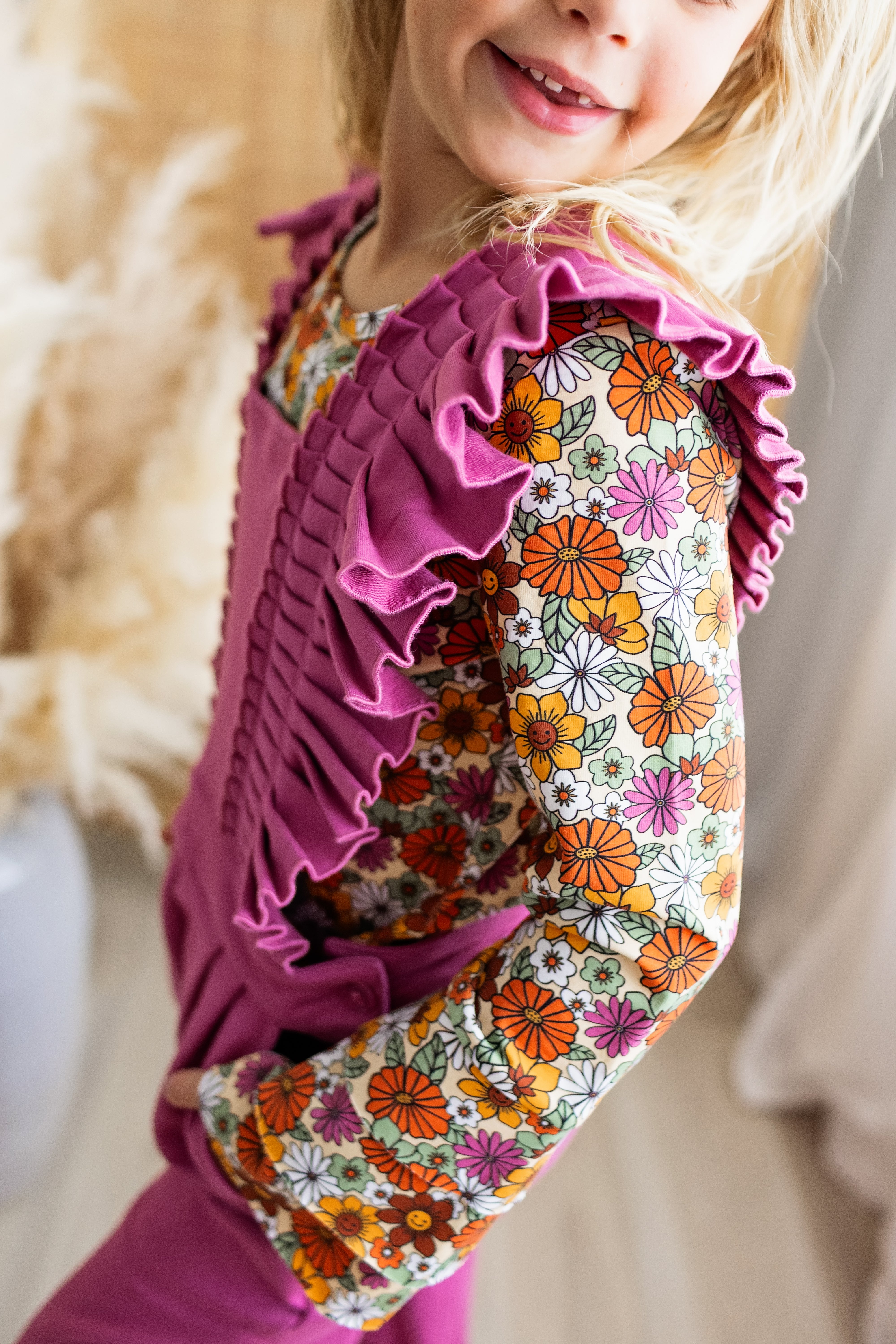 Disco Daisies Top