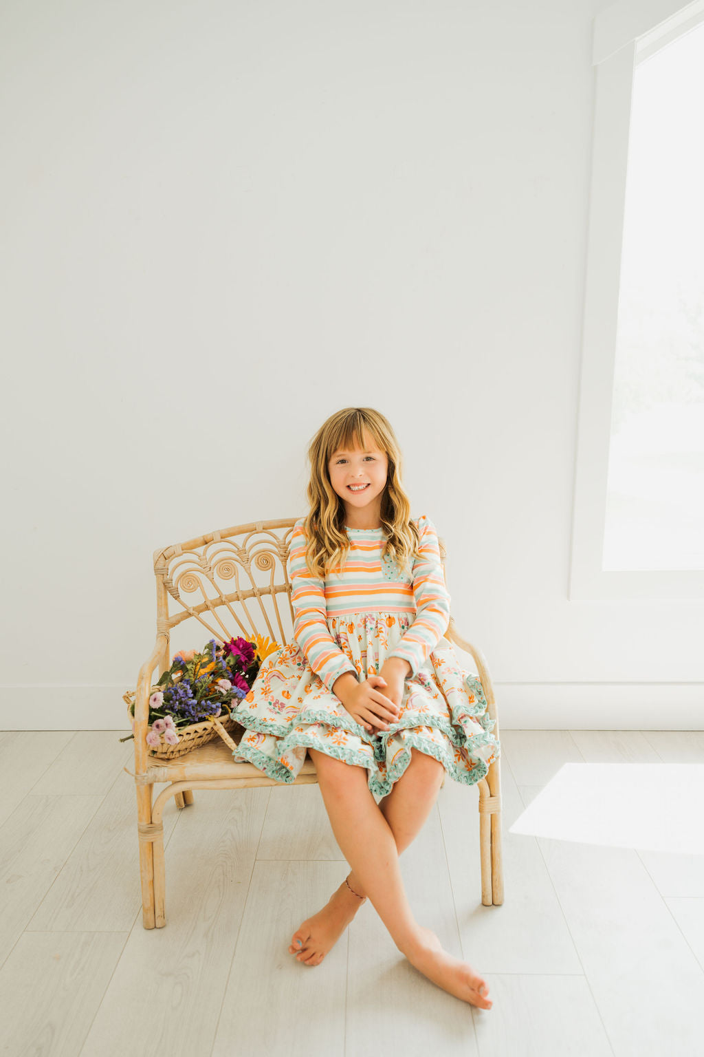 Carriage Ride Ruffle Dress (Pre-Order)