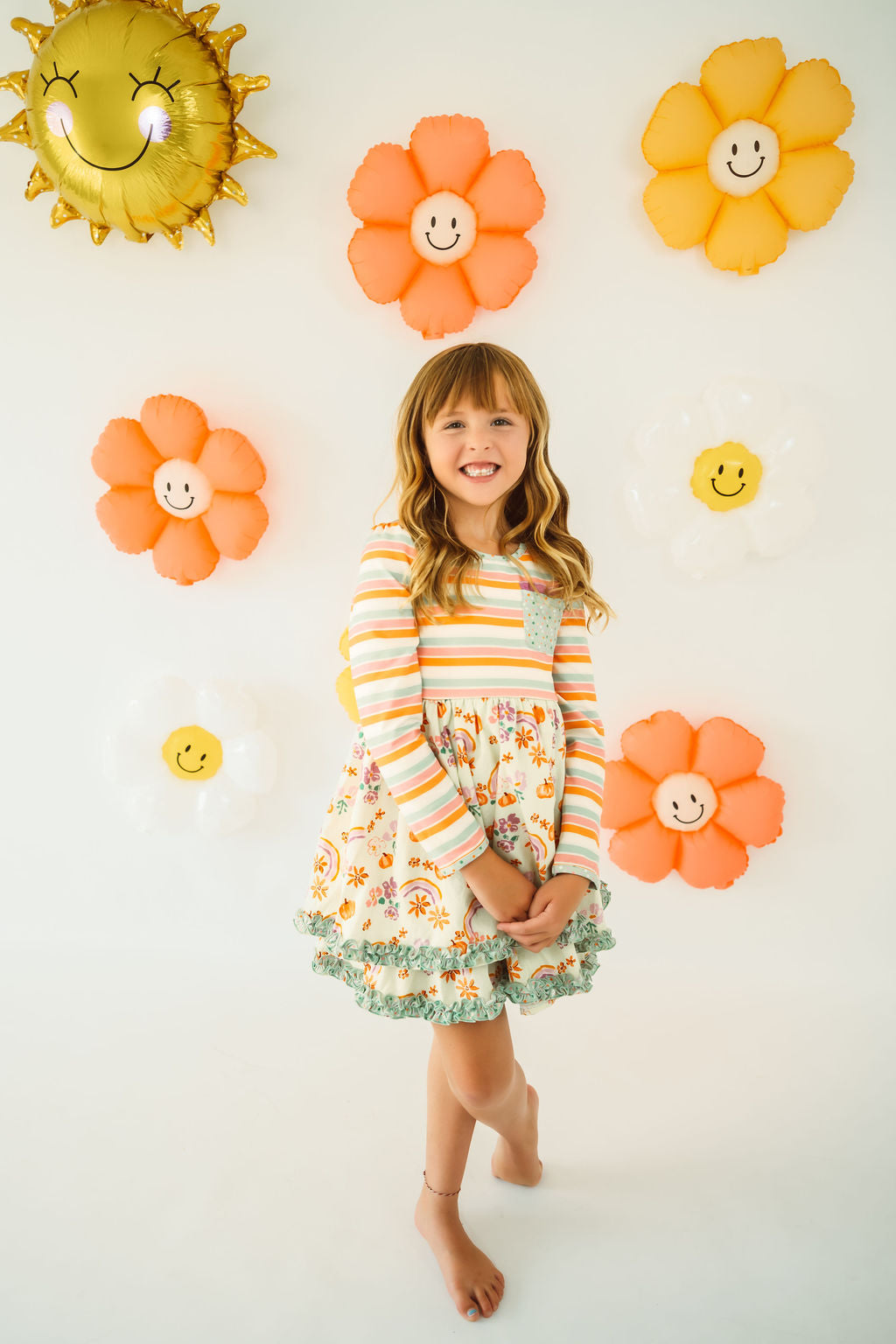 Carriage Ride Ruffle Dress (Pre-Order)