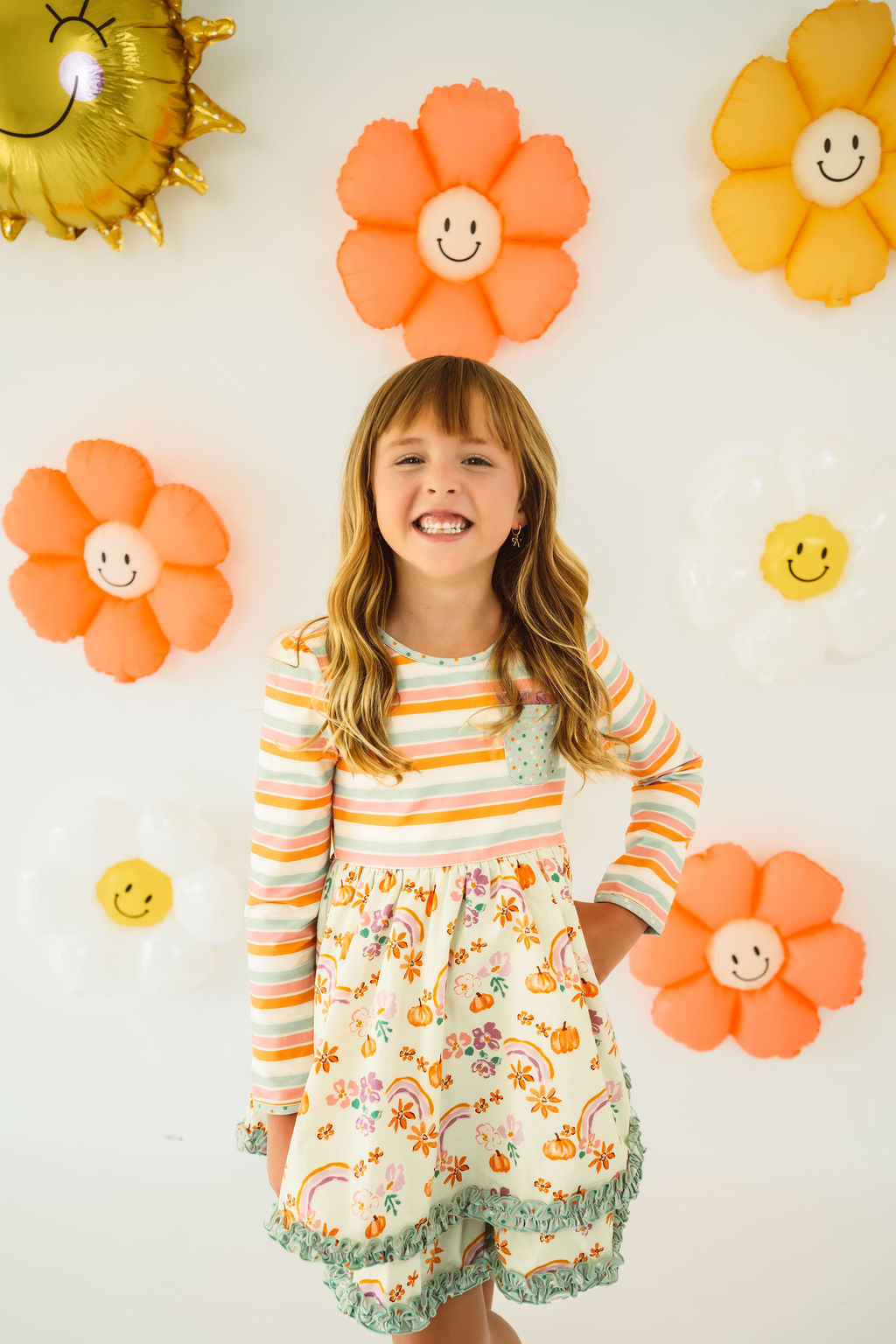 Carriage Ride Ruffle Dress (Pre-Order)