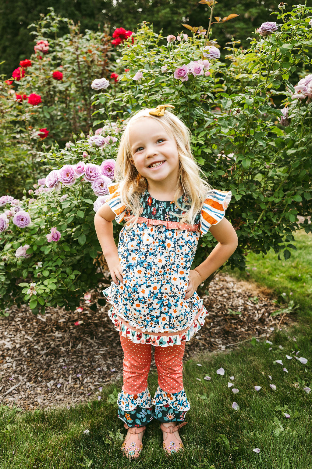 Funnel Cake Scrappy Leggings (Pre-Order)