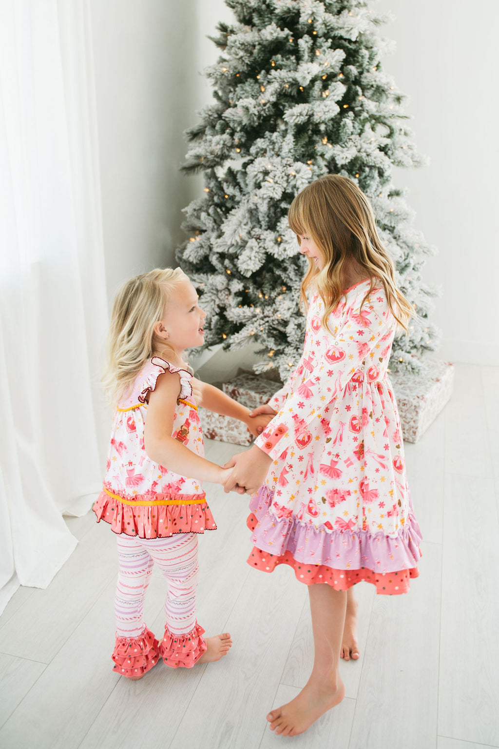 Peppermint Pirouette Scrappy Leggings (Pre-Order)