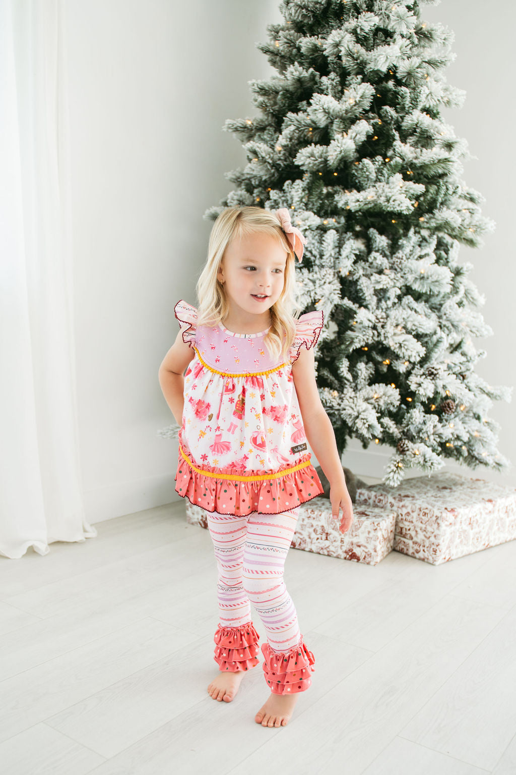 Peppermint Pirouette Scrappy Leggings (Pre-Order)