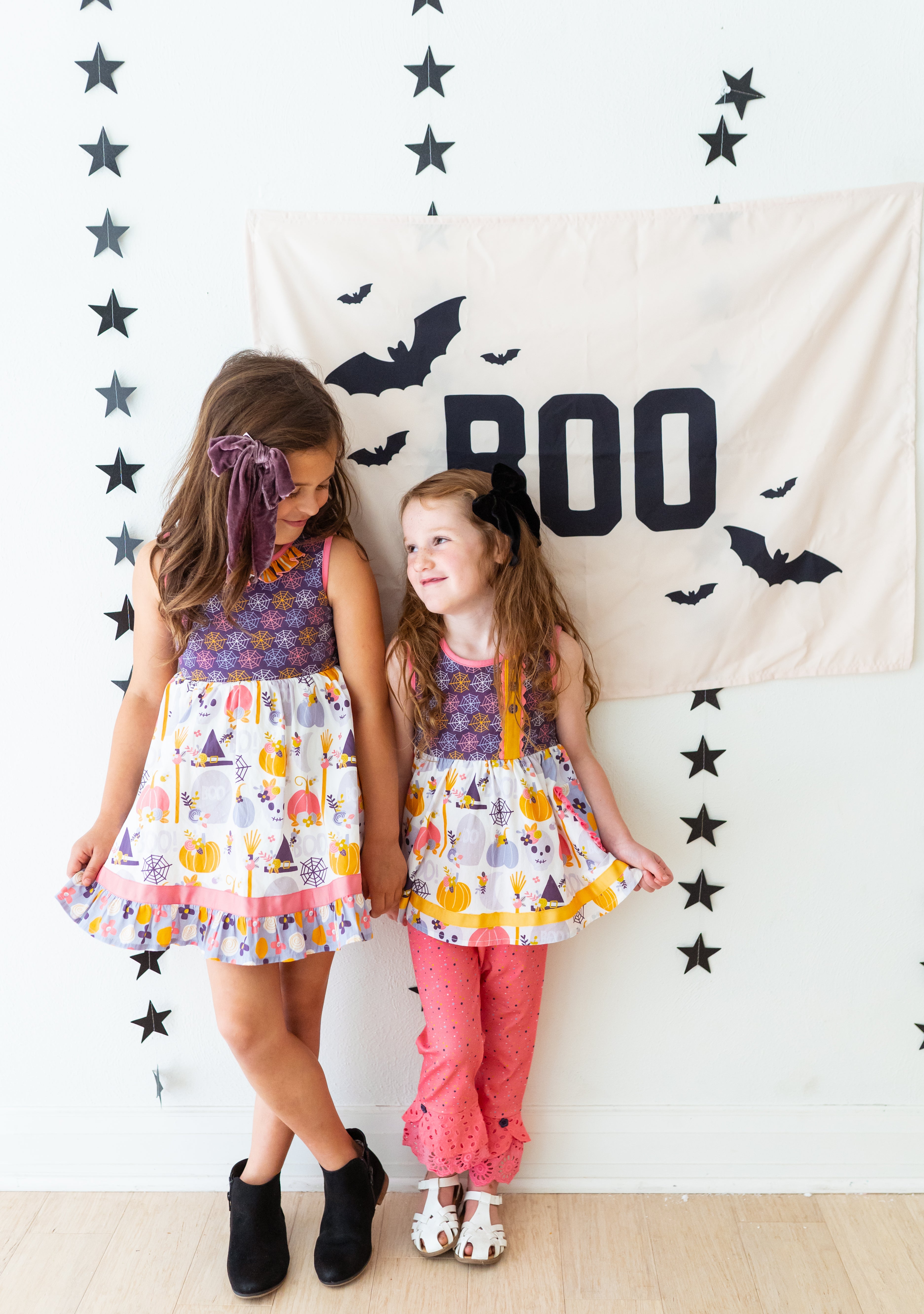 Boo-tiful Haunts Ruffle Dress