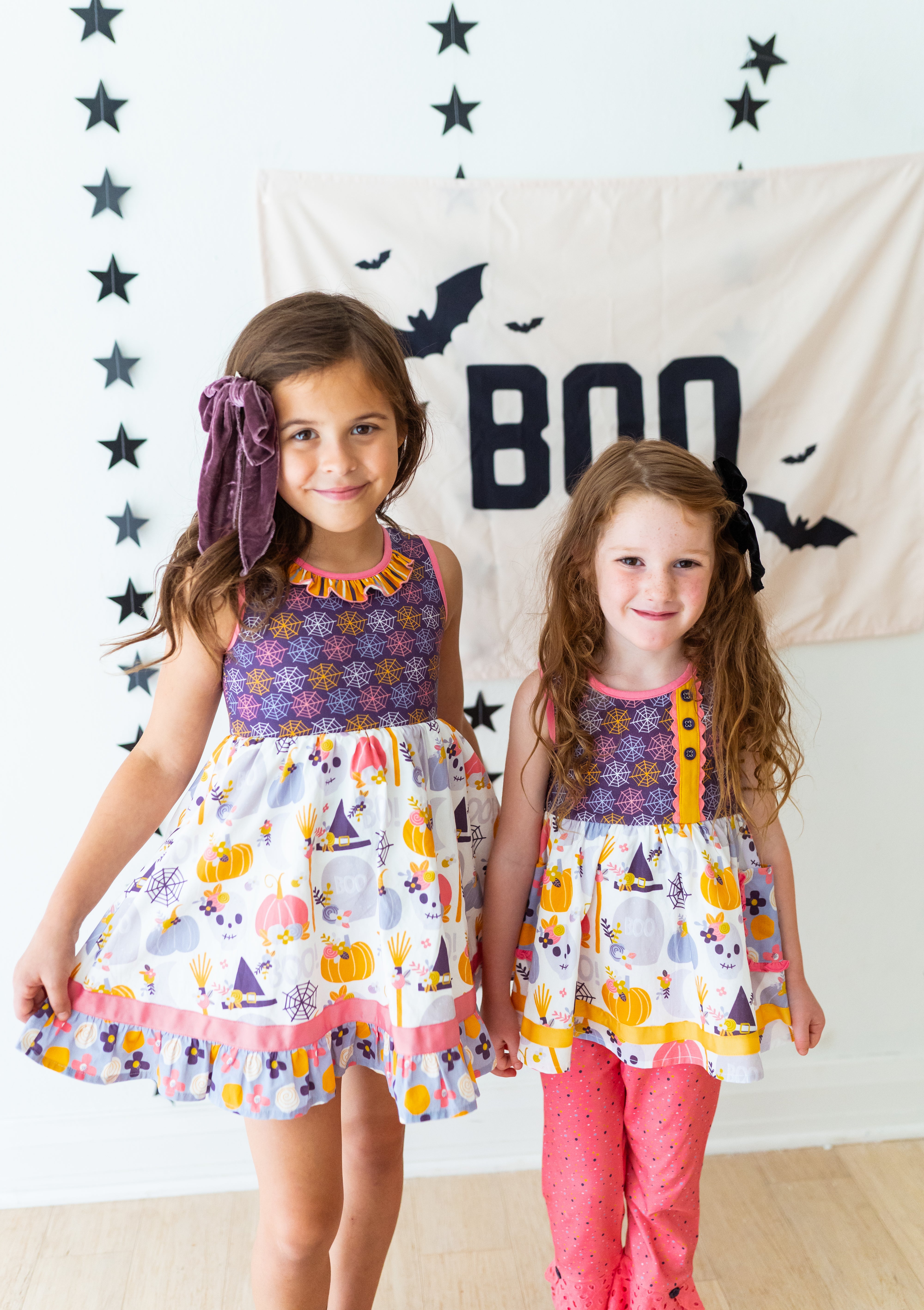 Boo-tiful Haunts Ruffle Dress