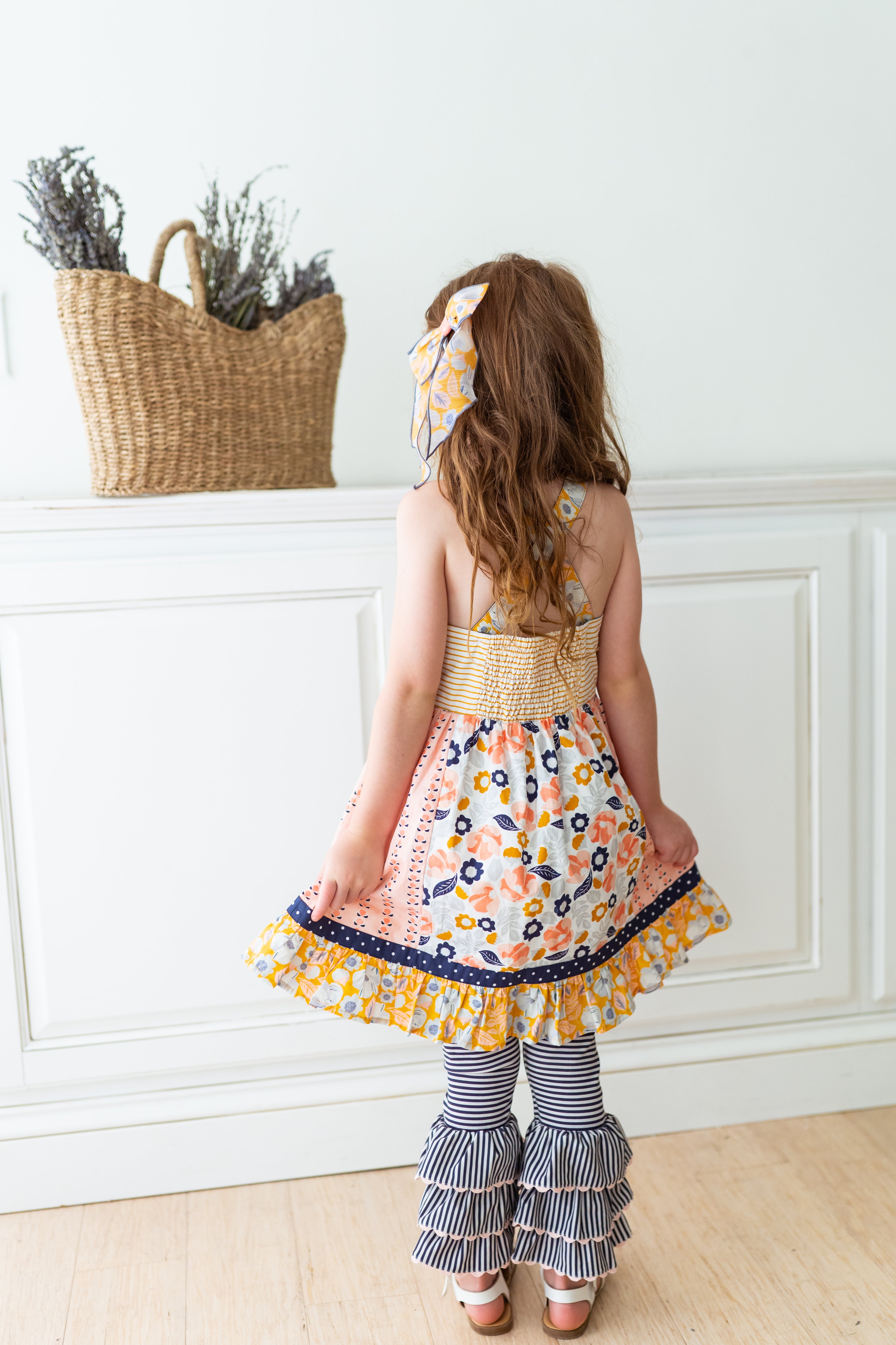 Starry Bloom Knot Dress