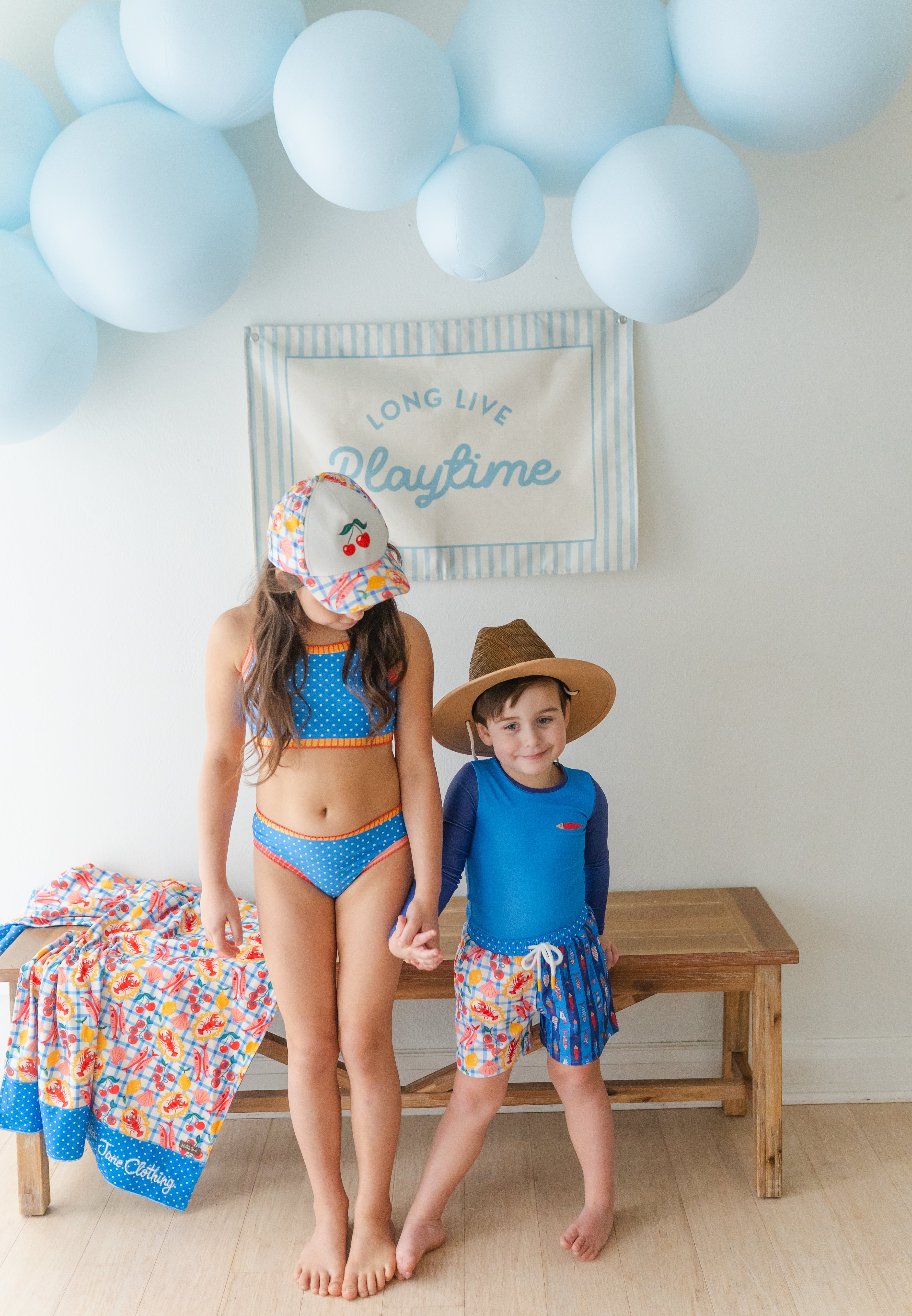 Boys Swim Trunks | Cherry Coast