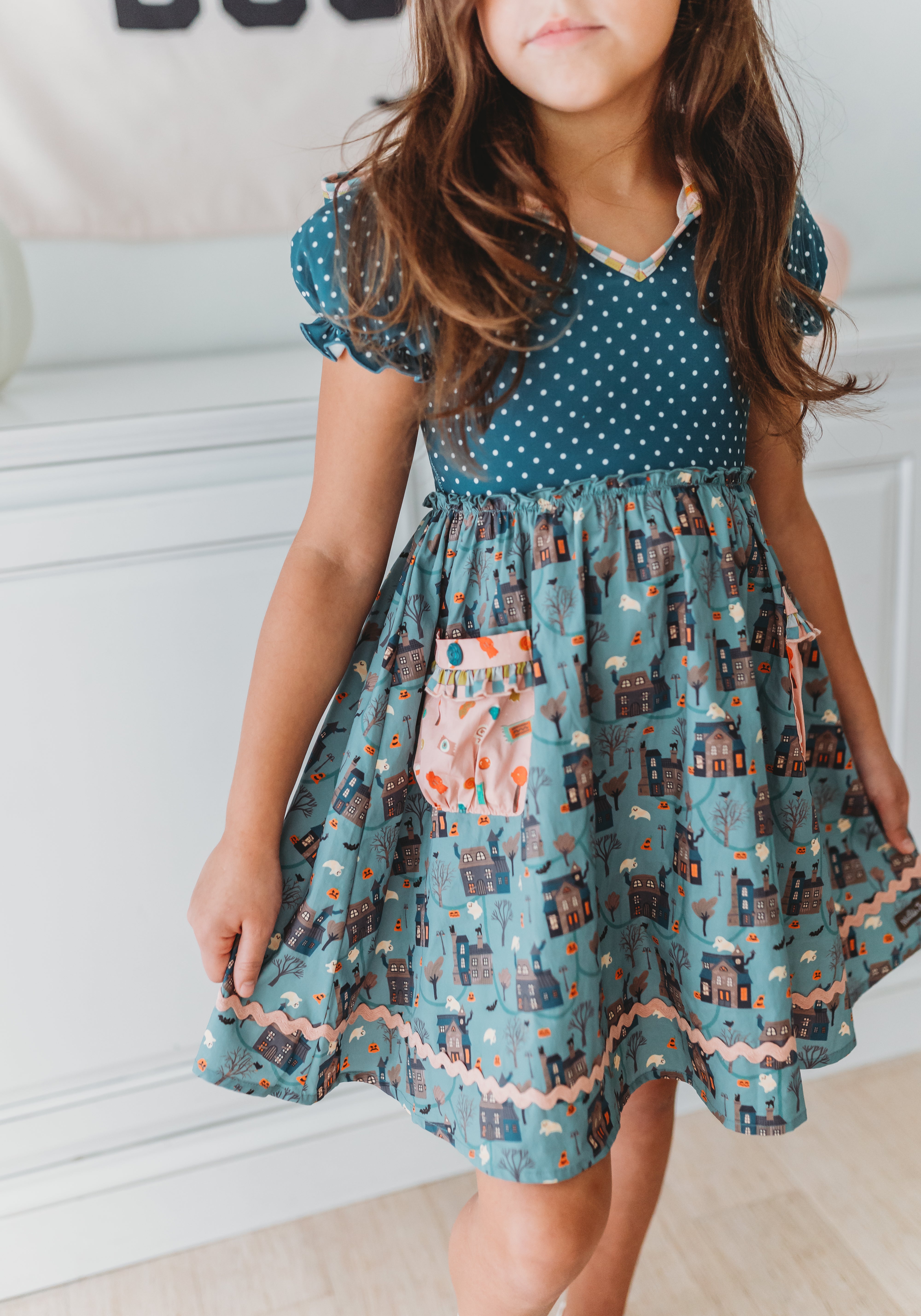 Little Haunts Lane Hooded Dress (Pre-Order)