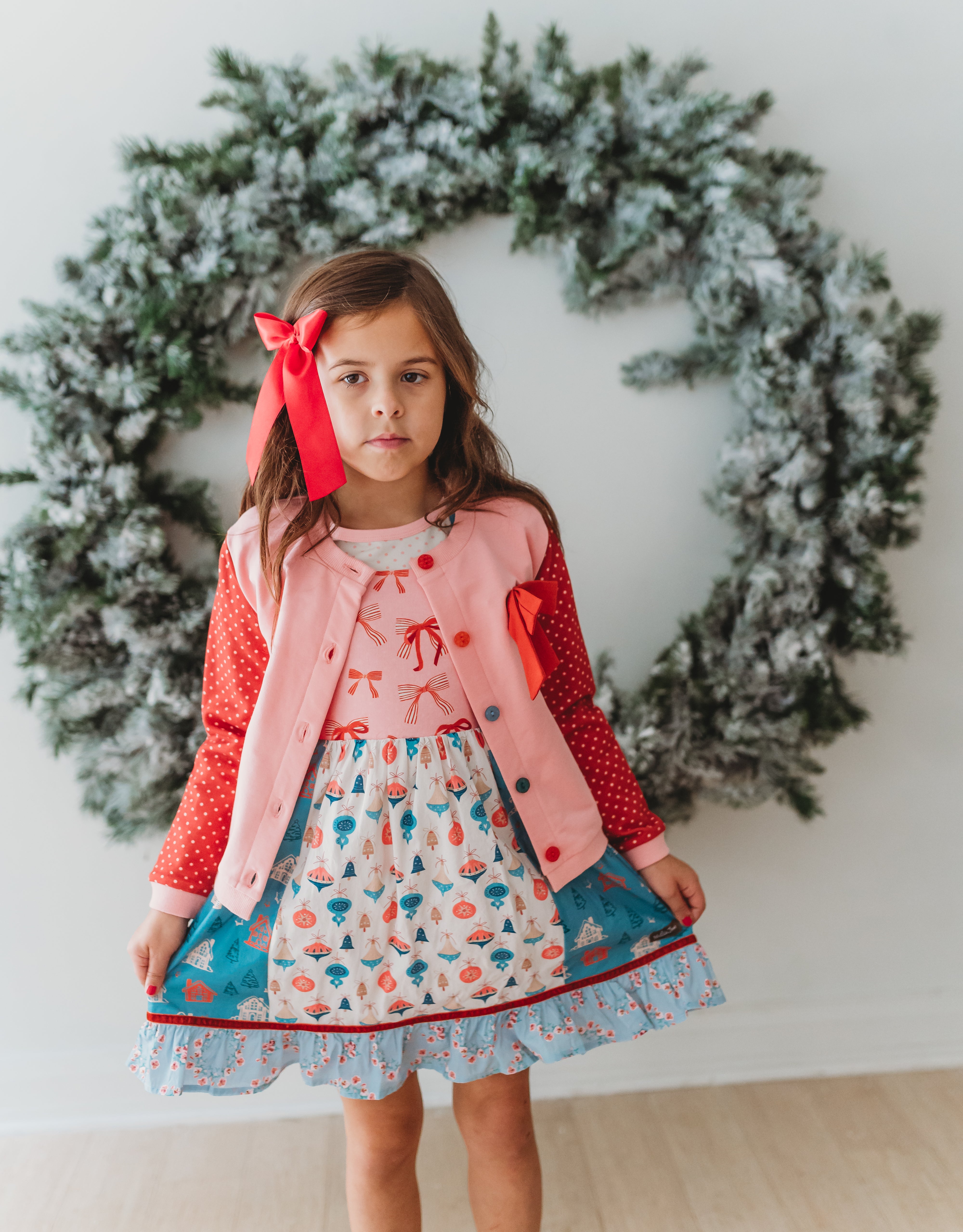 Frosty Funland Knot Dress