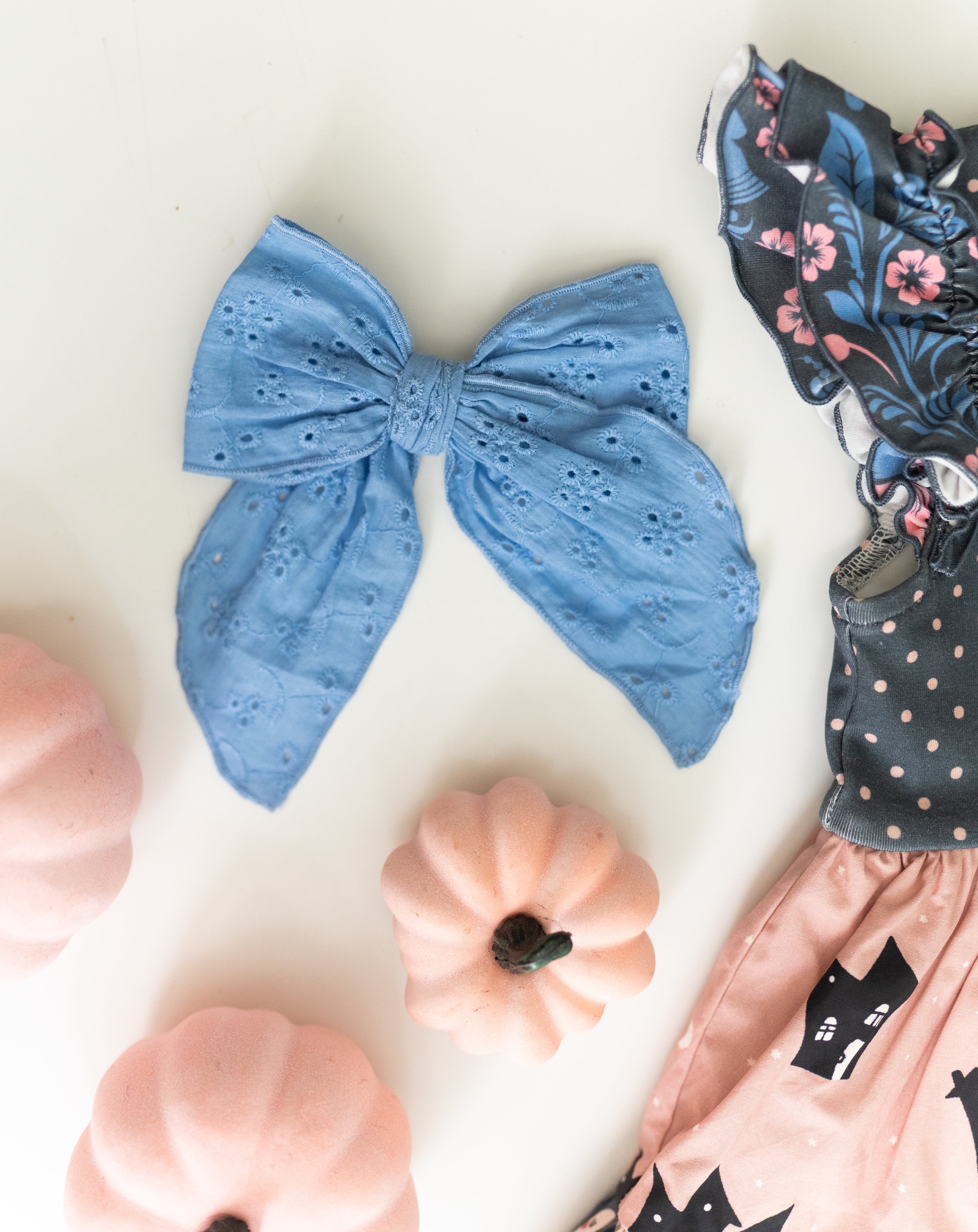 Blue Moon Eyelet Bow (PRE-ORDER)