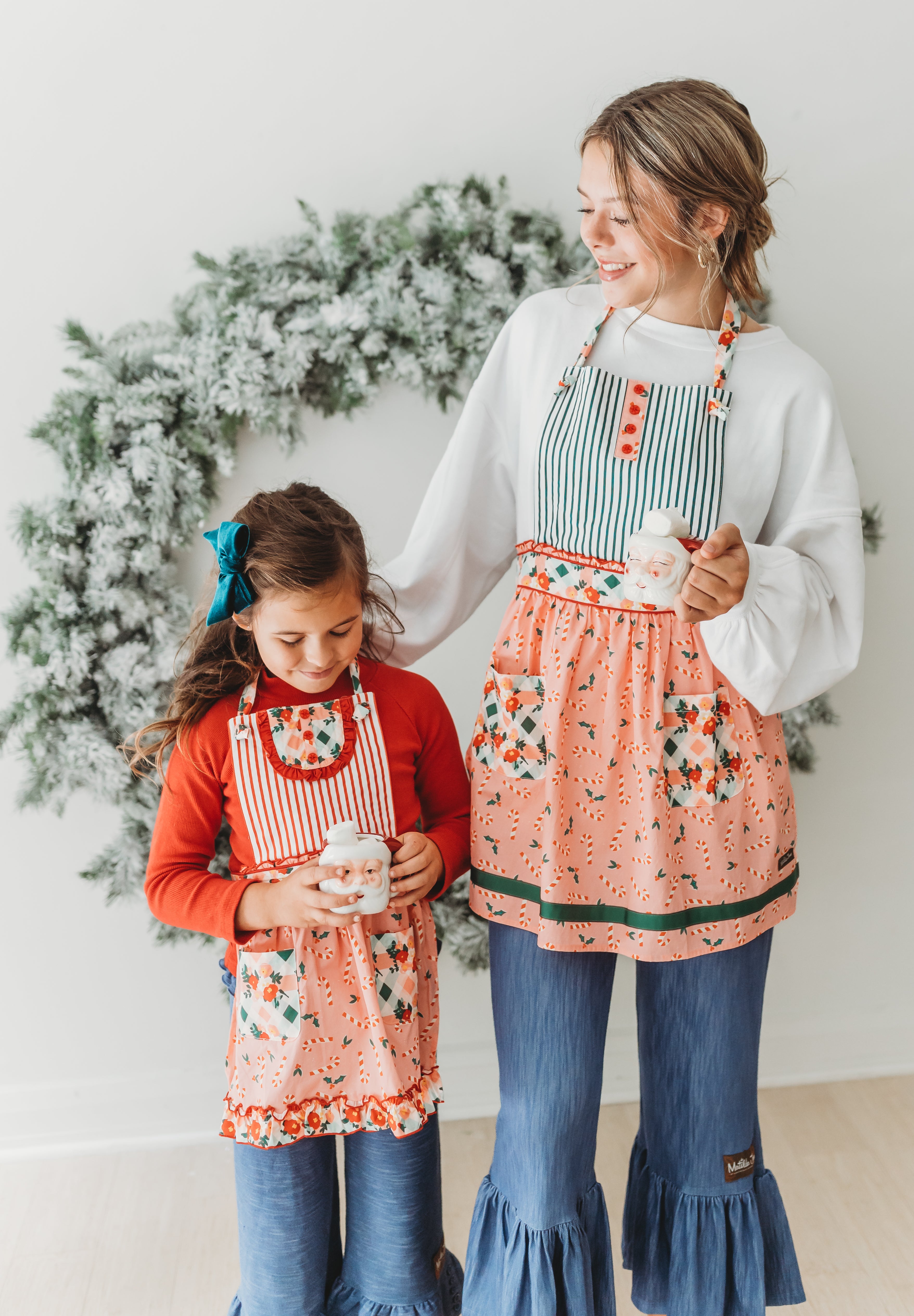 Peppermint Swirl Dreams Apron