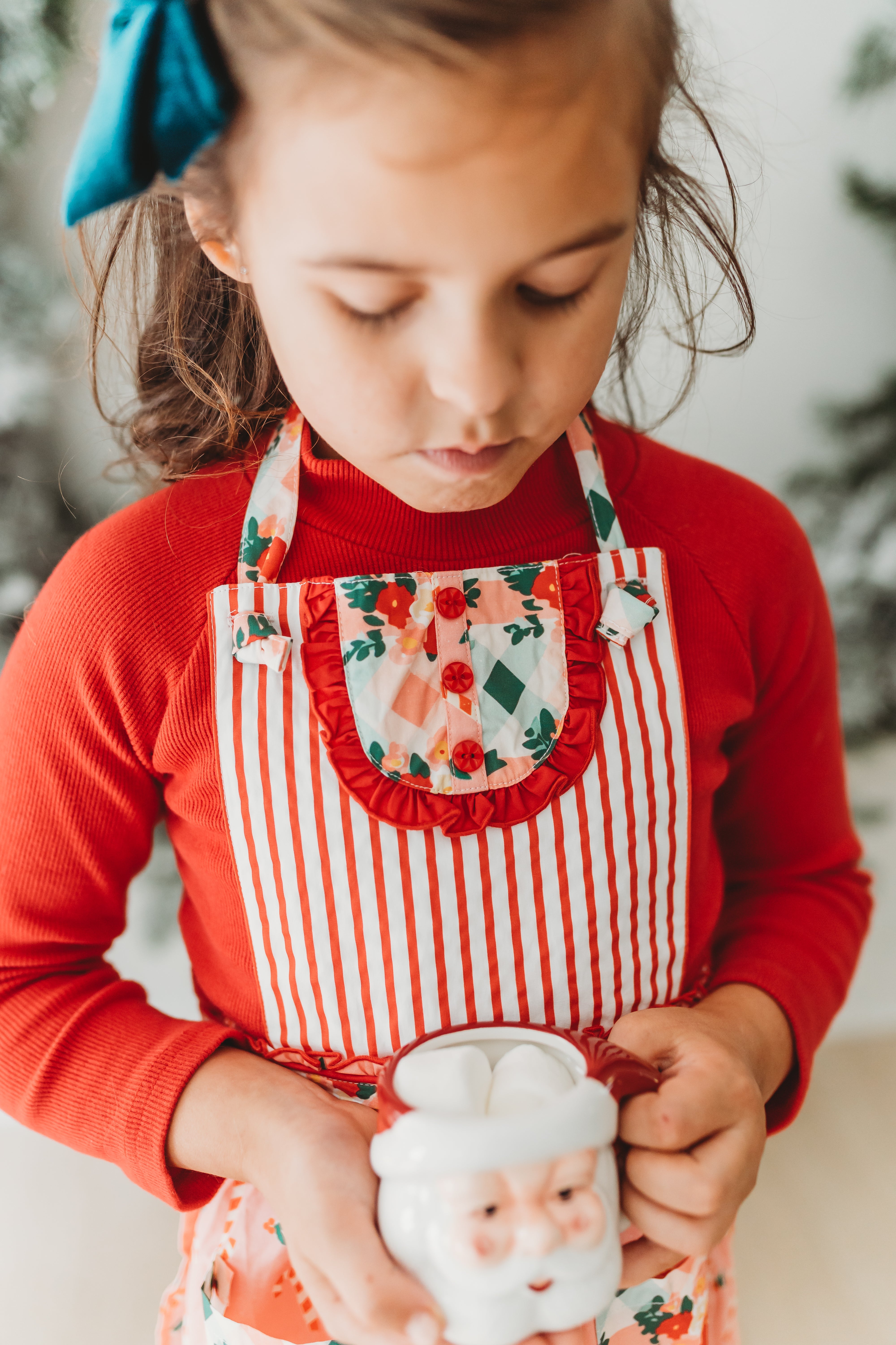 Peppermint Swirl Dreams Apron