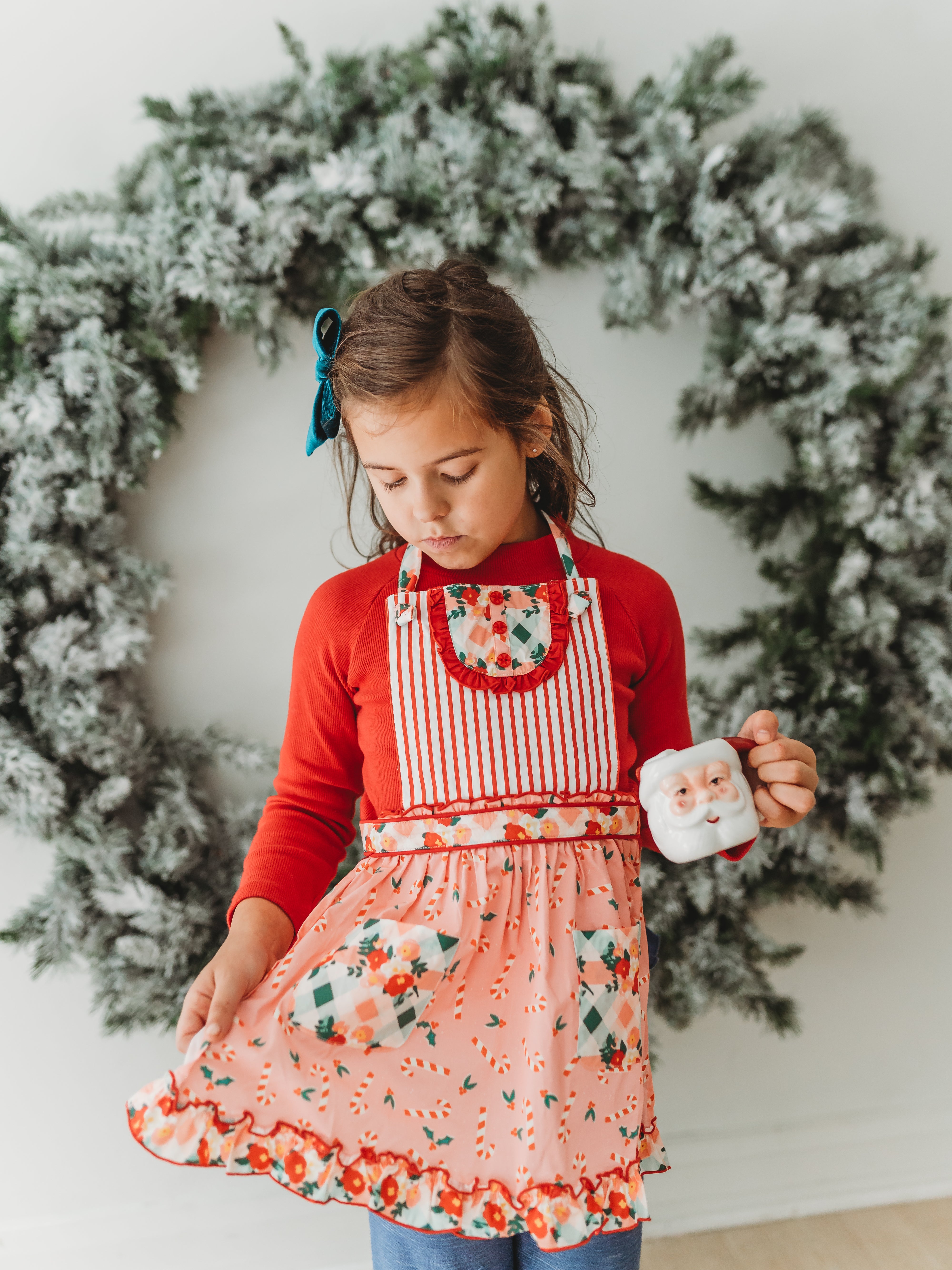 Peppermint Swirl Dreams Apron