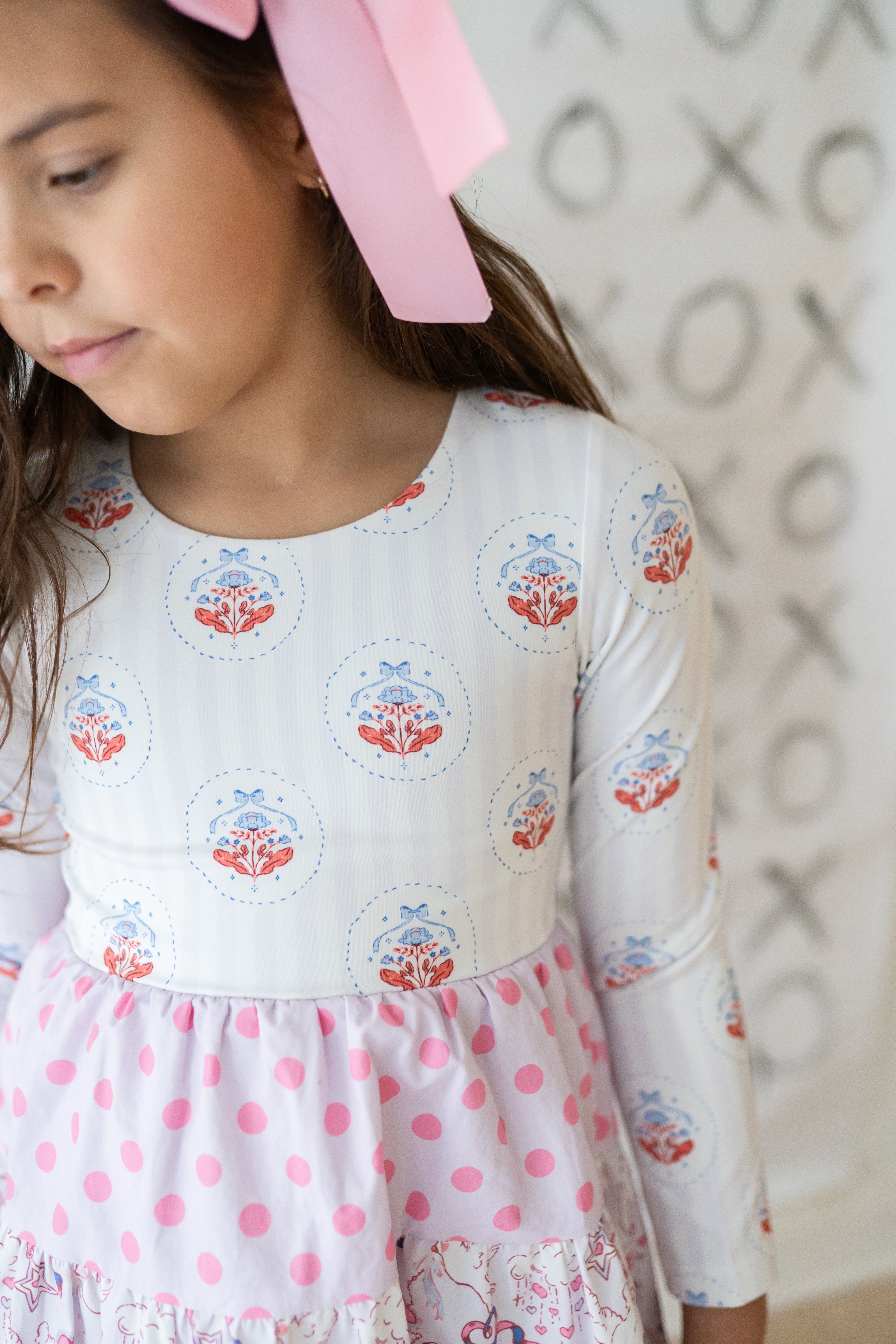 Wings Of Love Panel Dress