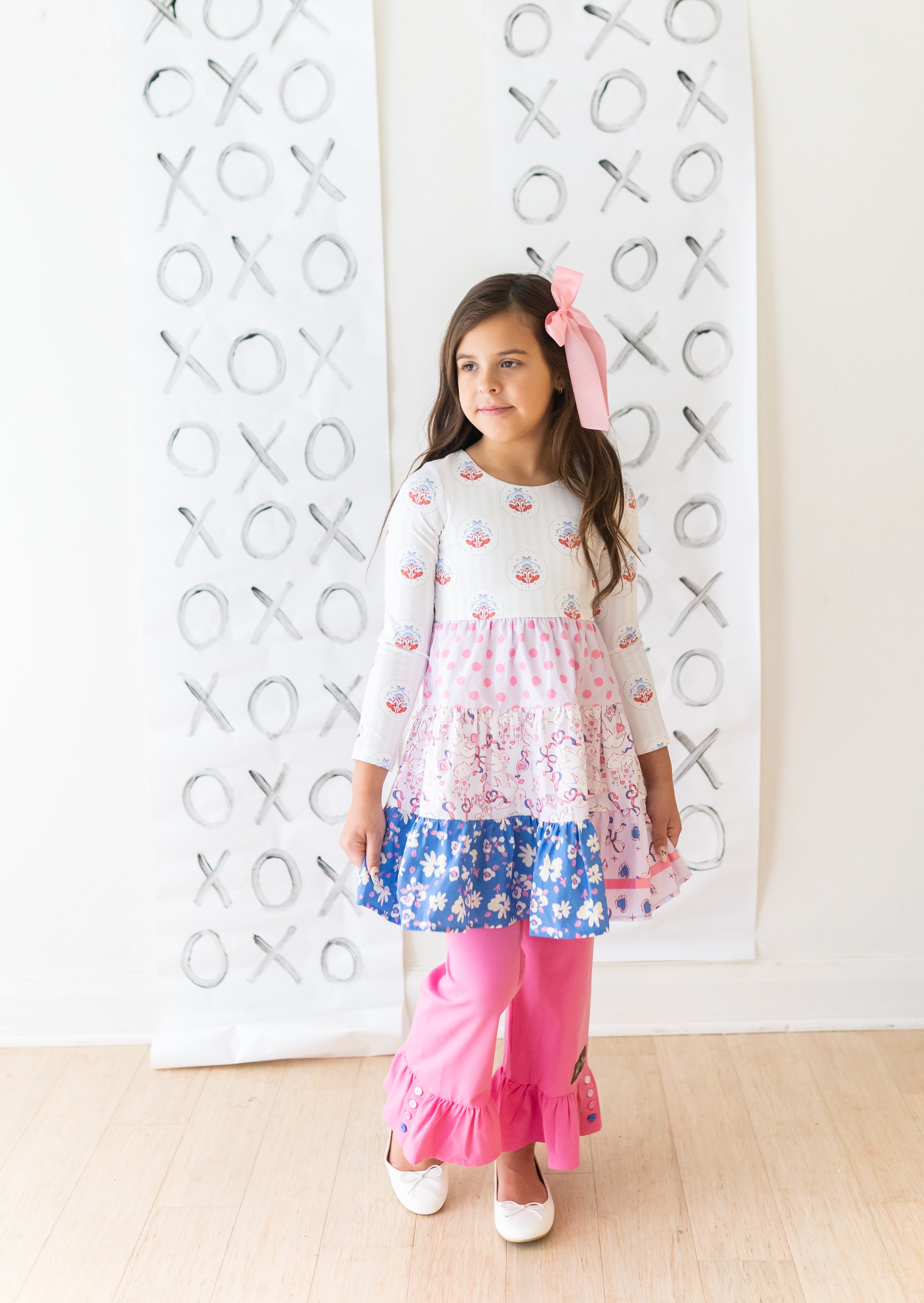 Wings Of Love Panel Dress