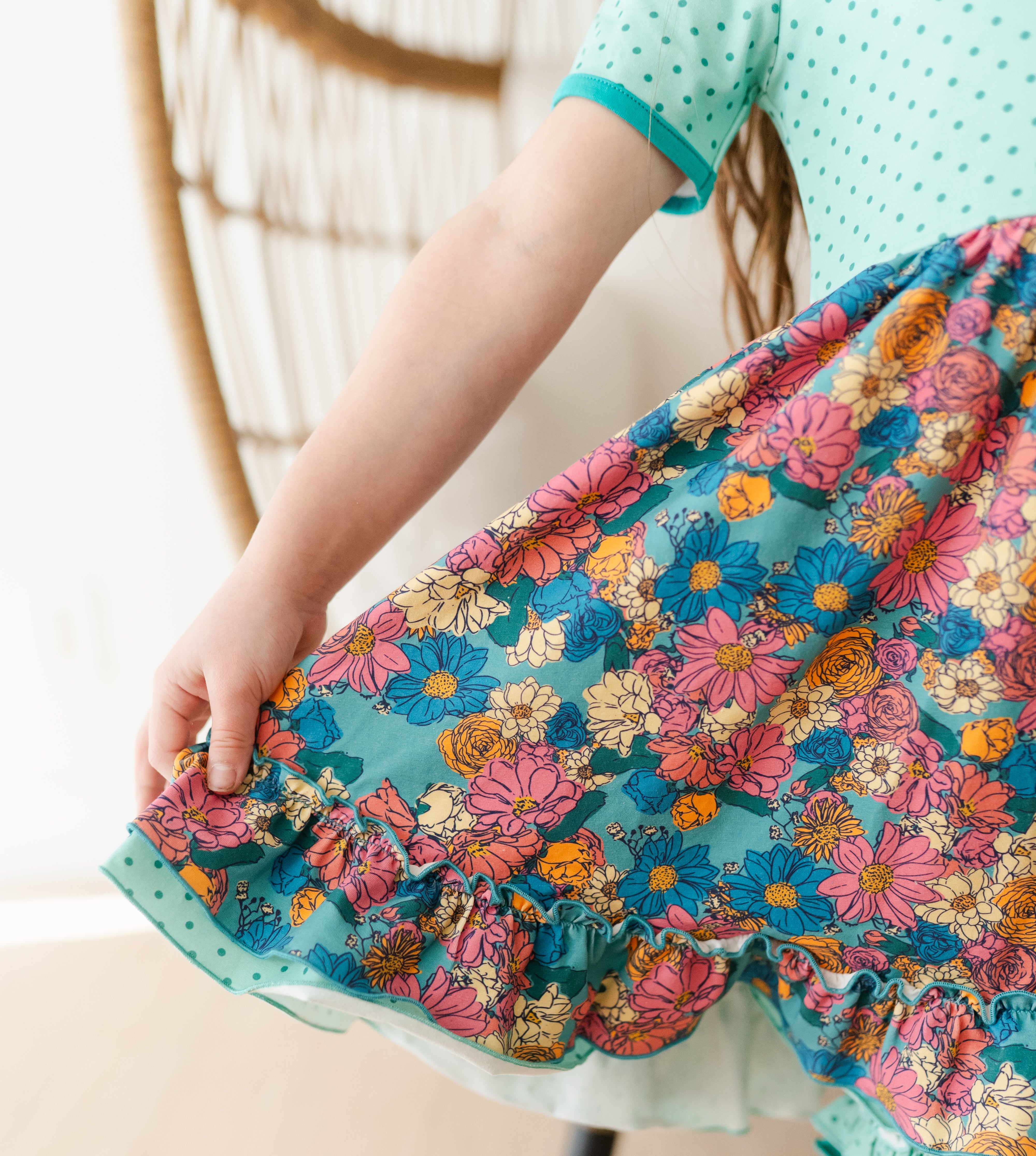 Meadow Muse Ruffle Dress