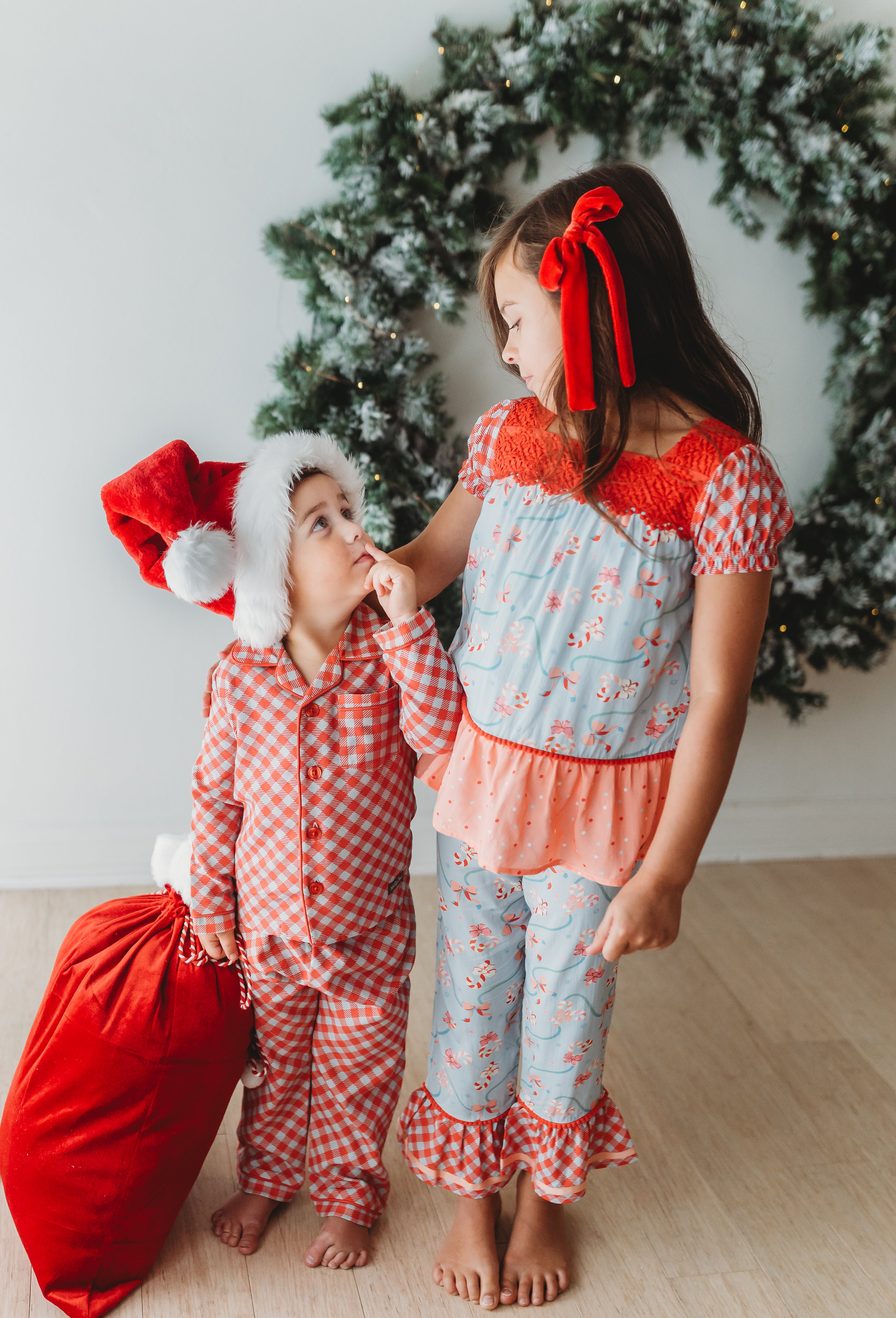 Boy's Candy Cane Lane Lounge Set (Pre-Order)