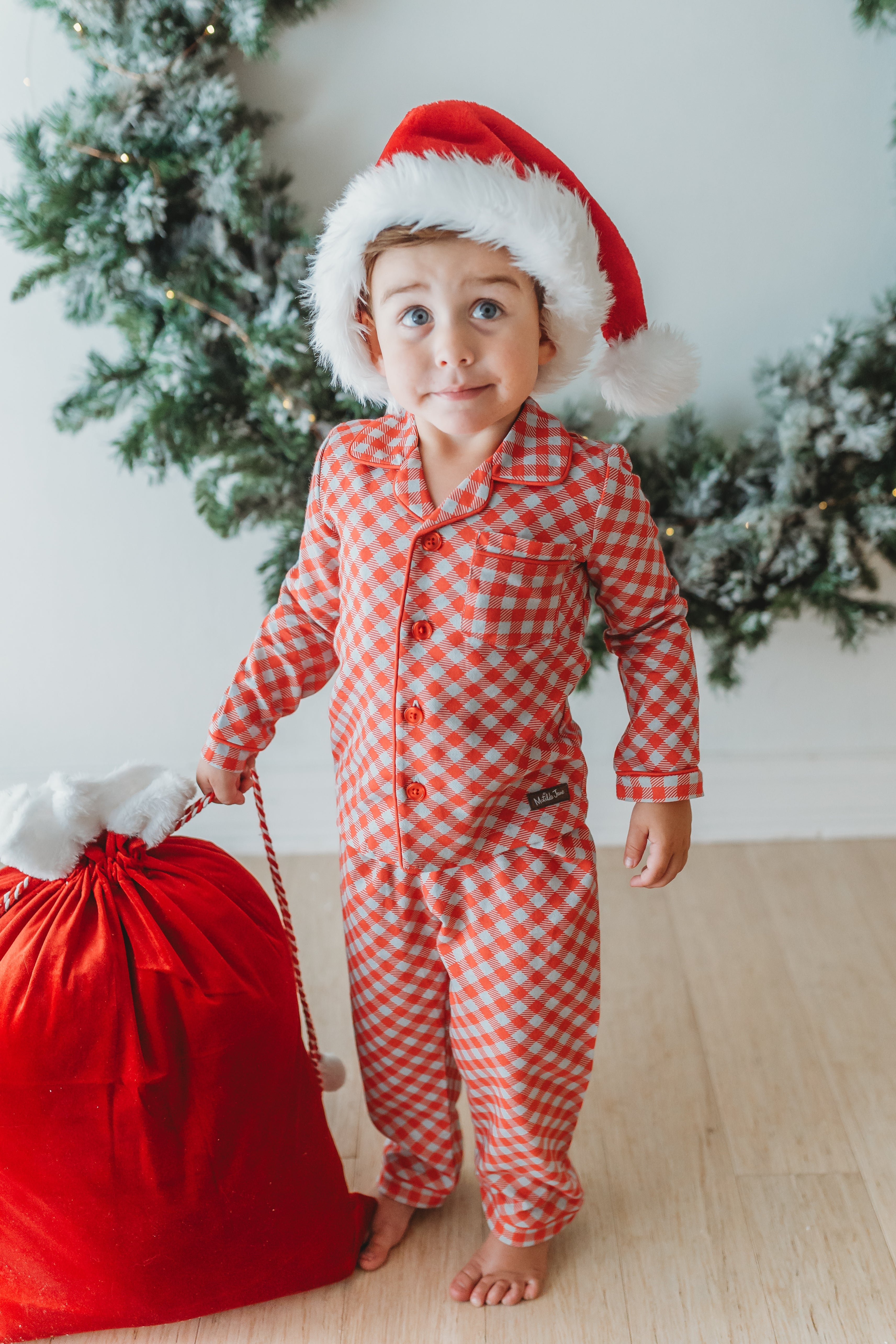 Boy's Candy Cane Lane Lounge Set (Pre-Order)