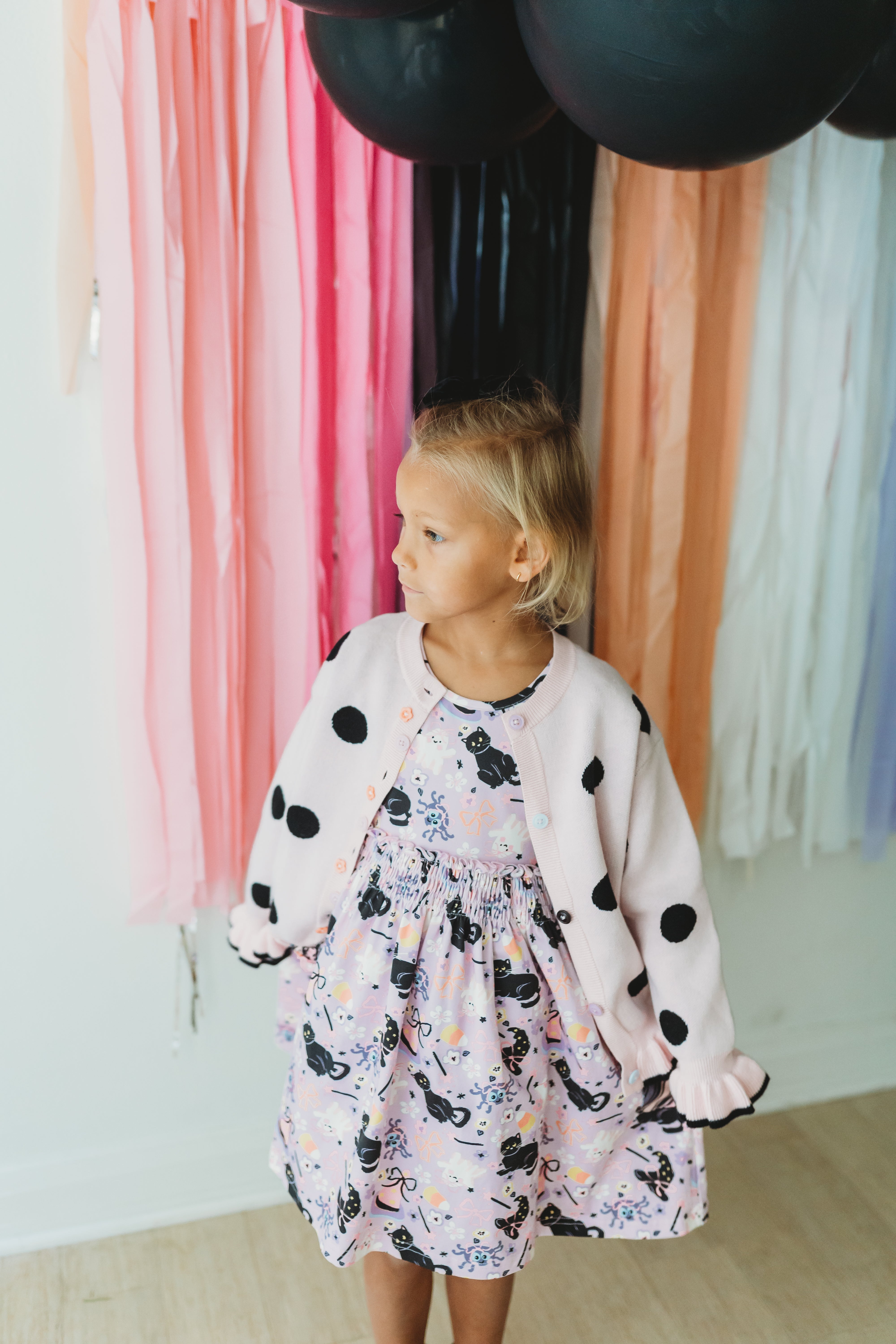 Dot Dot Boo Cardigan  (Pre-Order)