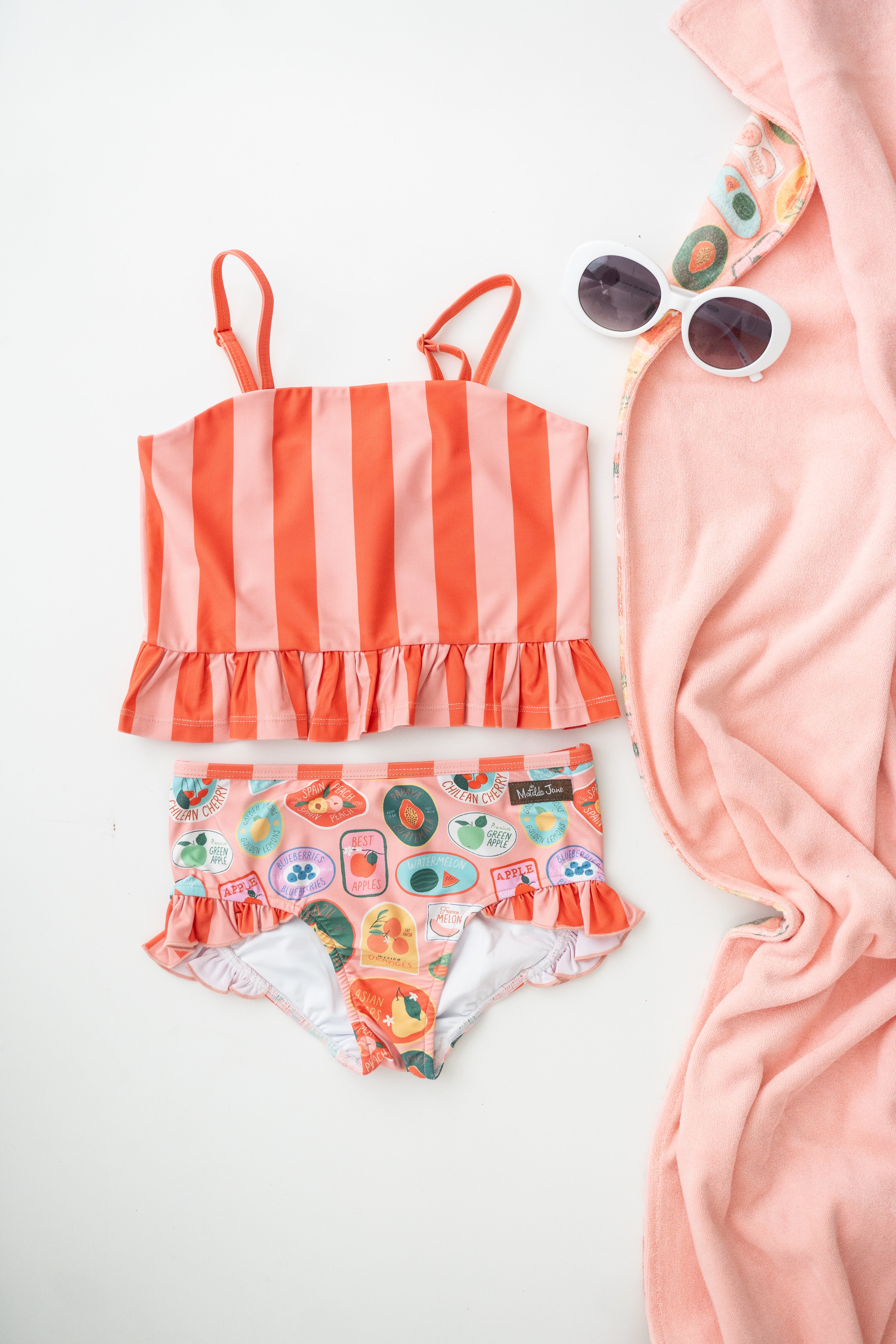 Two Piece Swimsuit | Passport to Paradise (Pre-Order)