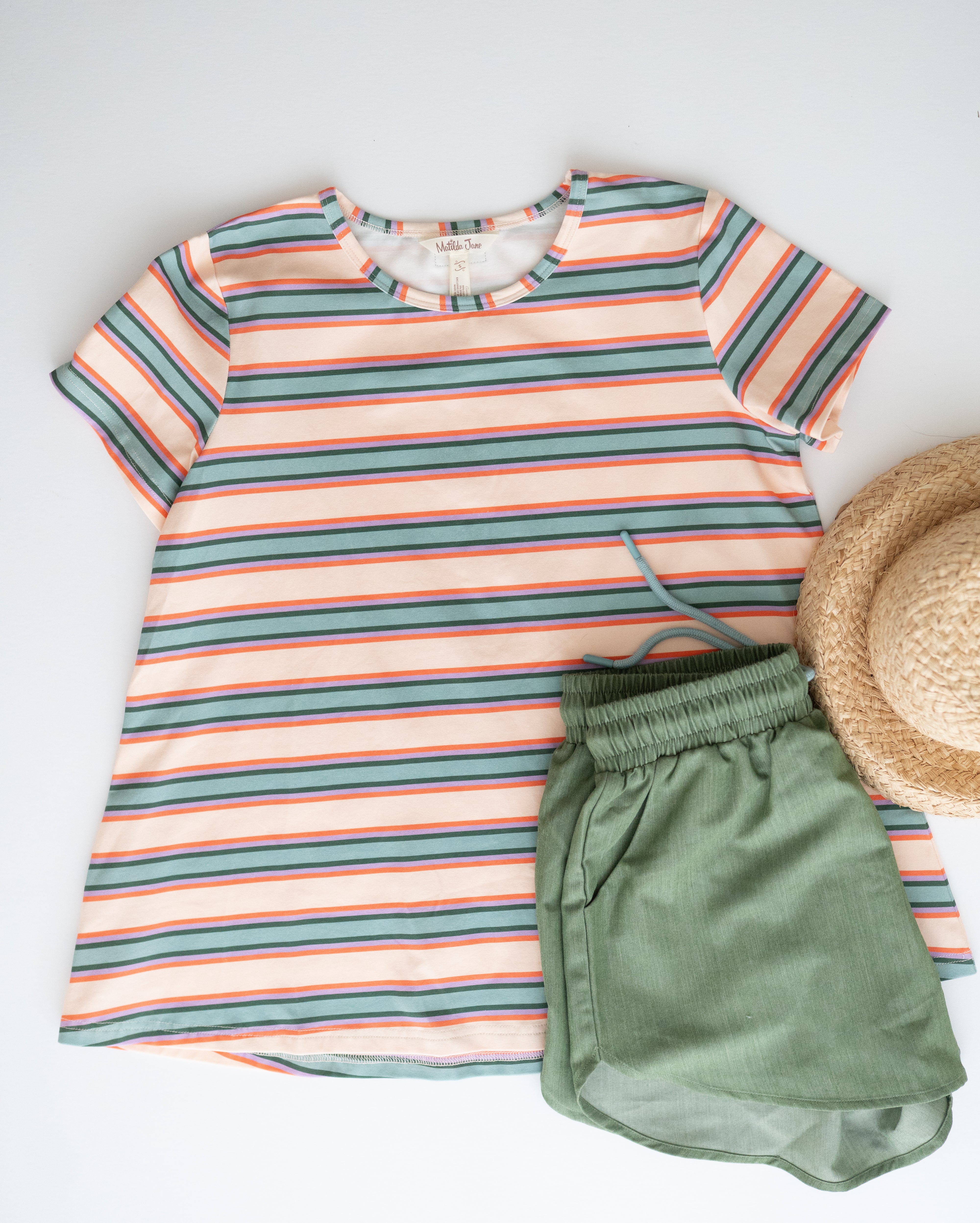 Women's Top | Stripe It Retro (Pre-Order)