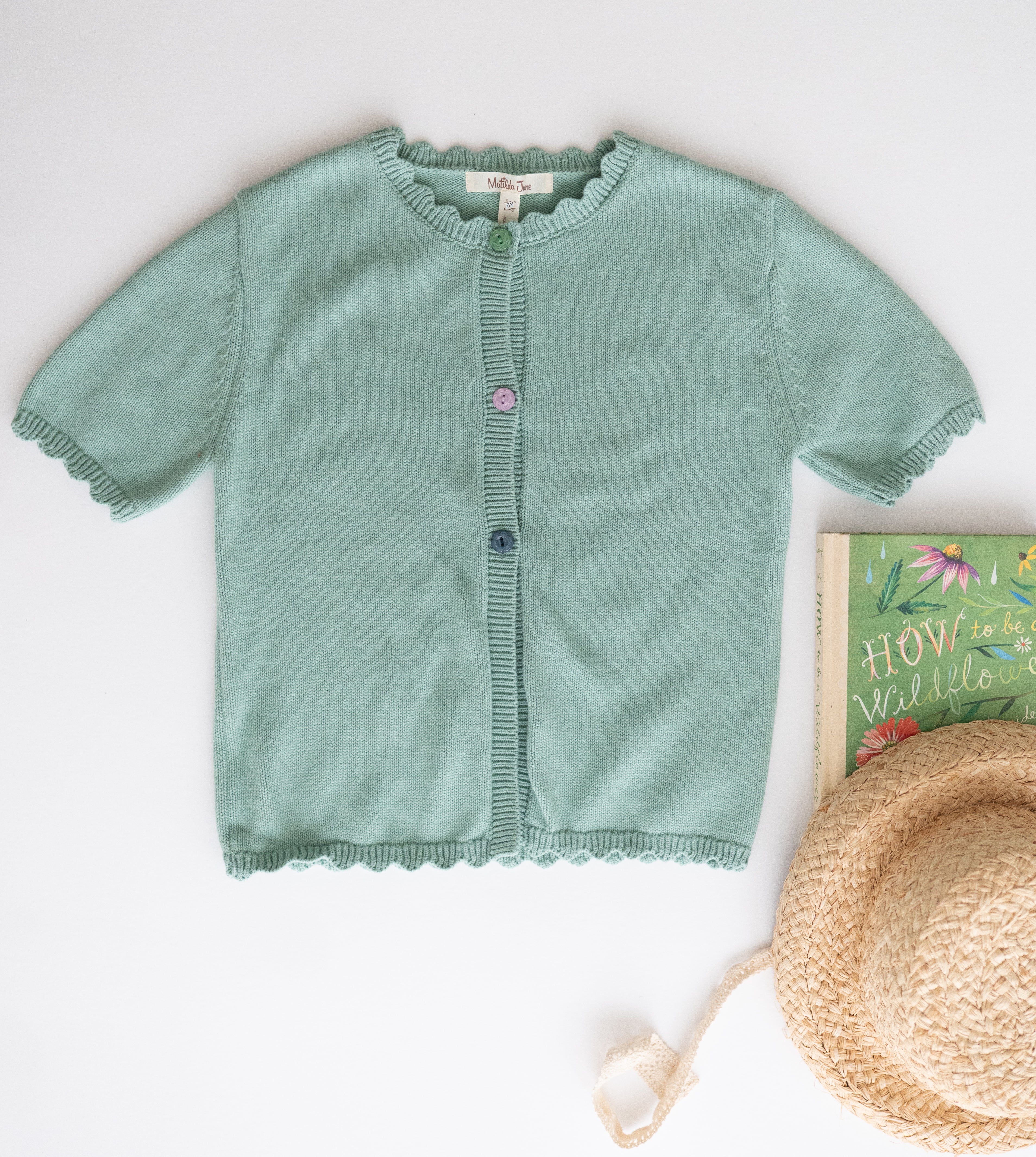 Minty Sprout Cardigan (Pre-Order)