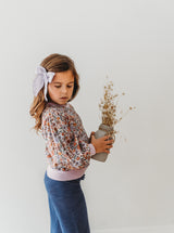 Puff Sleeve Sweater - Enchanted Oasis