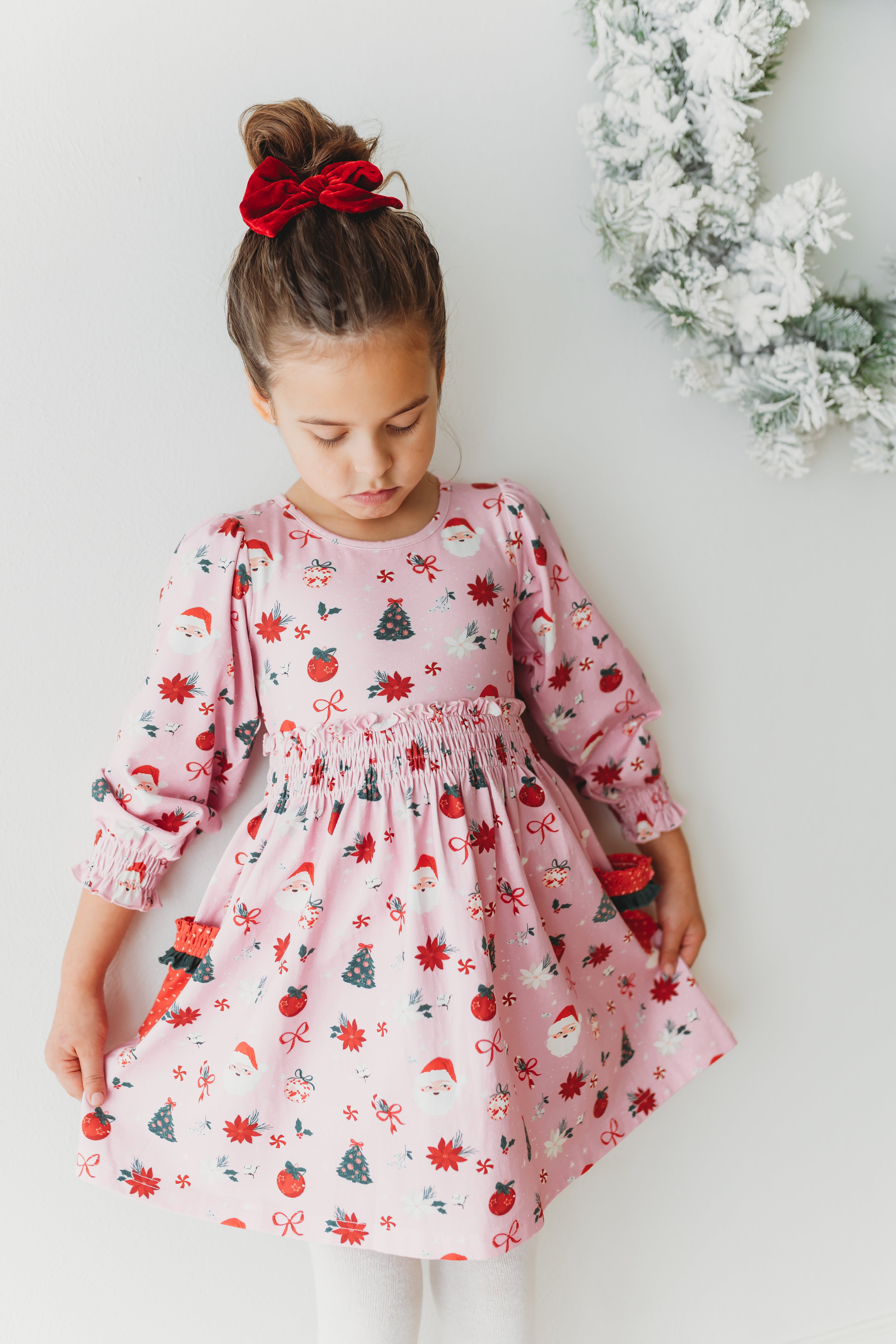 Rosy Cheeks & Jingles Lap Dress (Pre-Order)