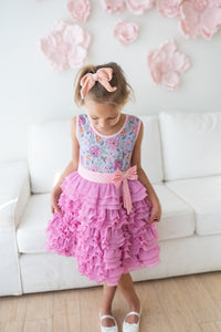 Live in Lavender Ruffle Dress
