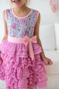 Live in Lavender Ruffle Dress