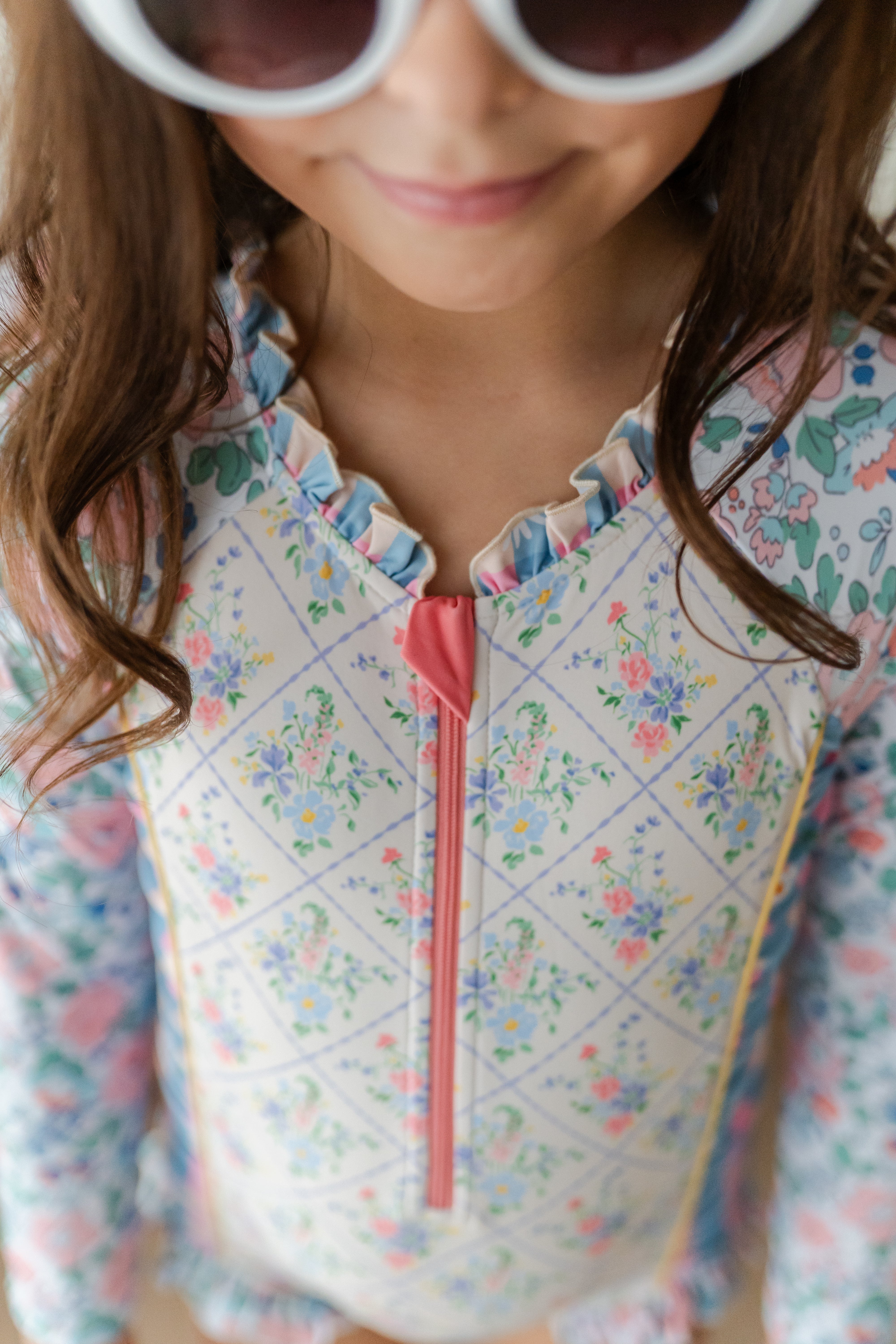 Rash Guard Swimsuit - Long Sleeve | Daisy Lane