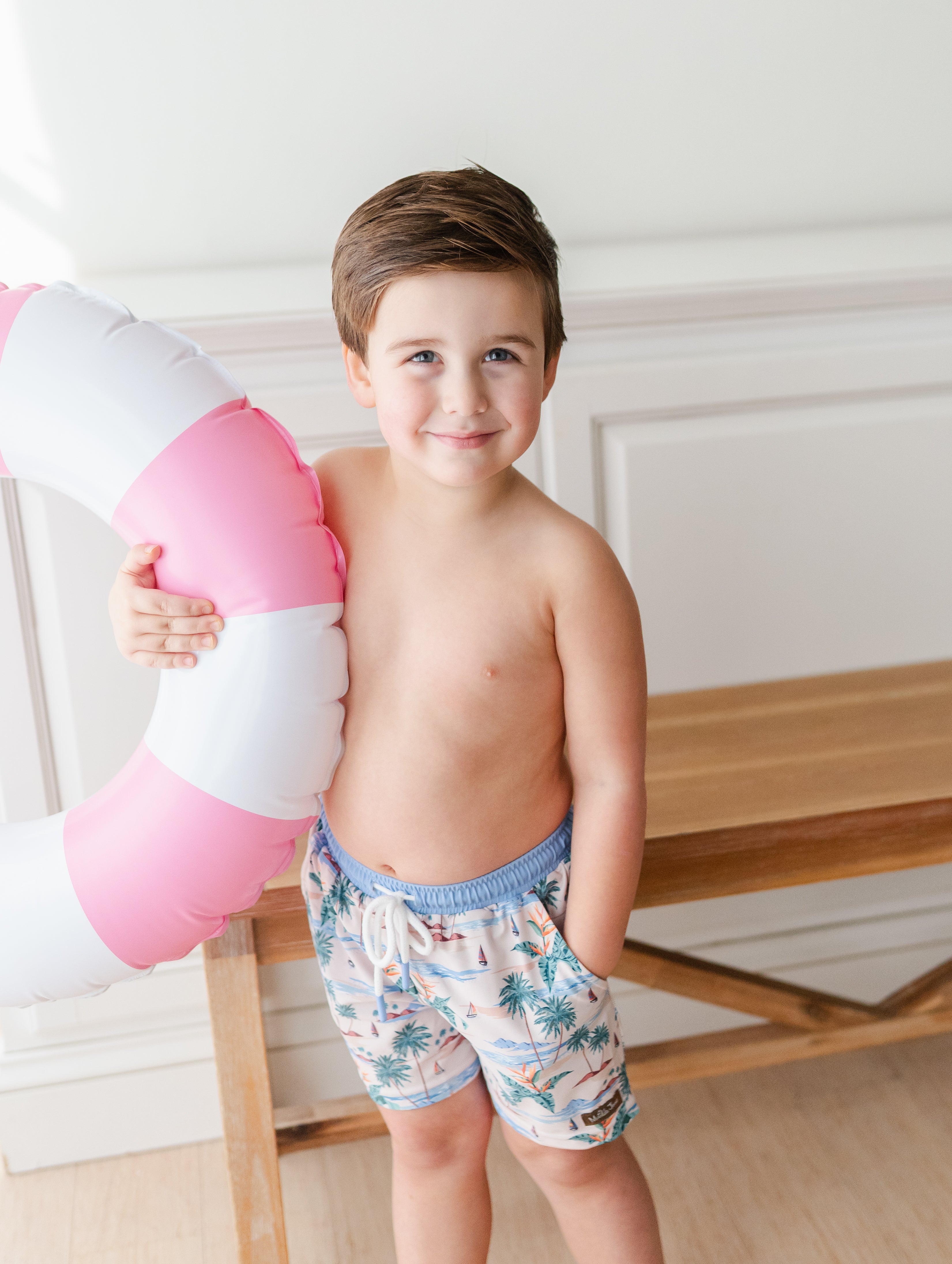 Boys Swim Trunks | Sunshine Surf (Pre-Order)