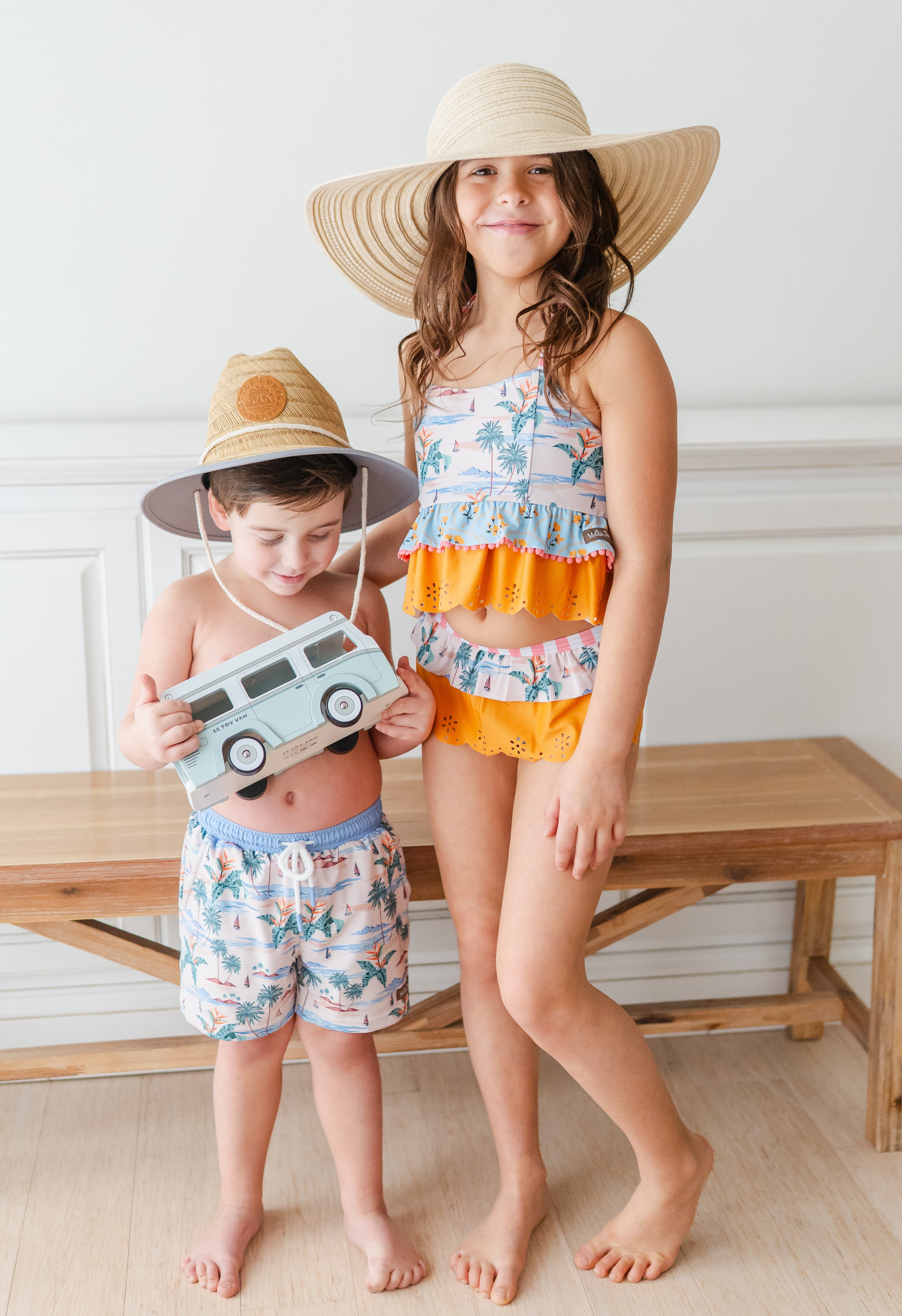 Boys Swim Trunks | Sunshine Surf (Pre-Order)