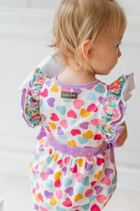 Tug At My Heartstrings Romper