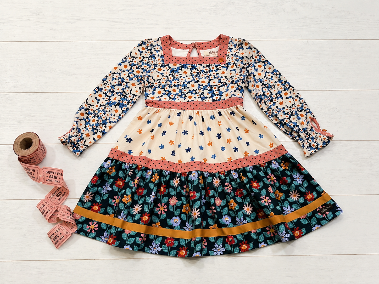 Ticket Booth Tiered Dress (Pre-Order)