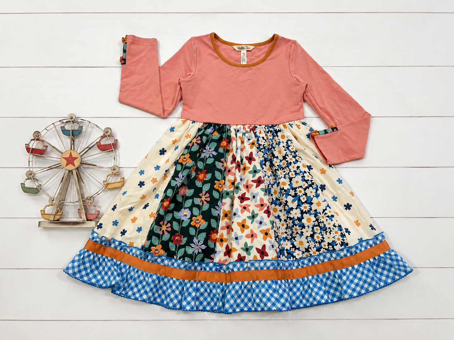 Ferris Wheel Panel Dress (Pre-Order)